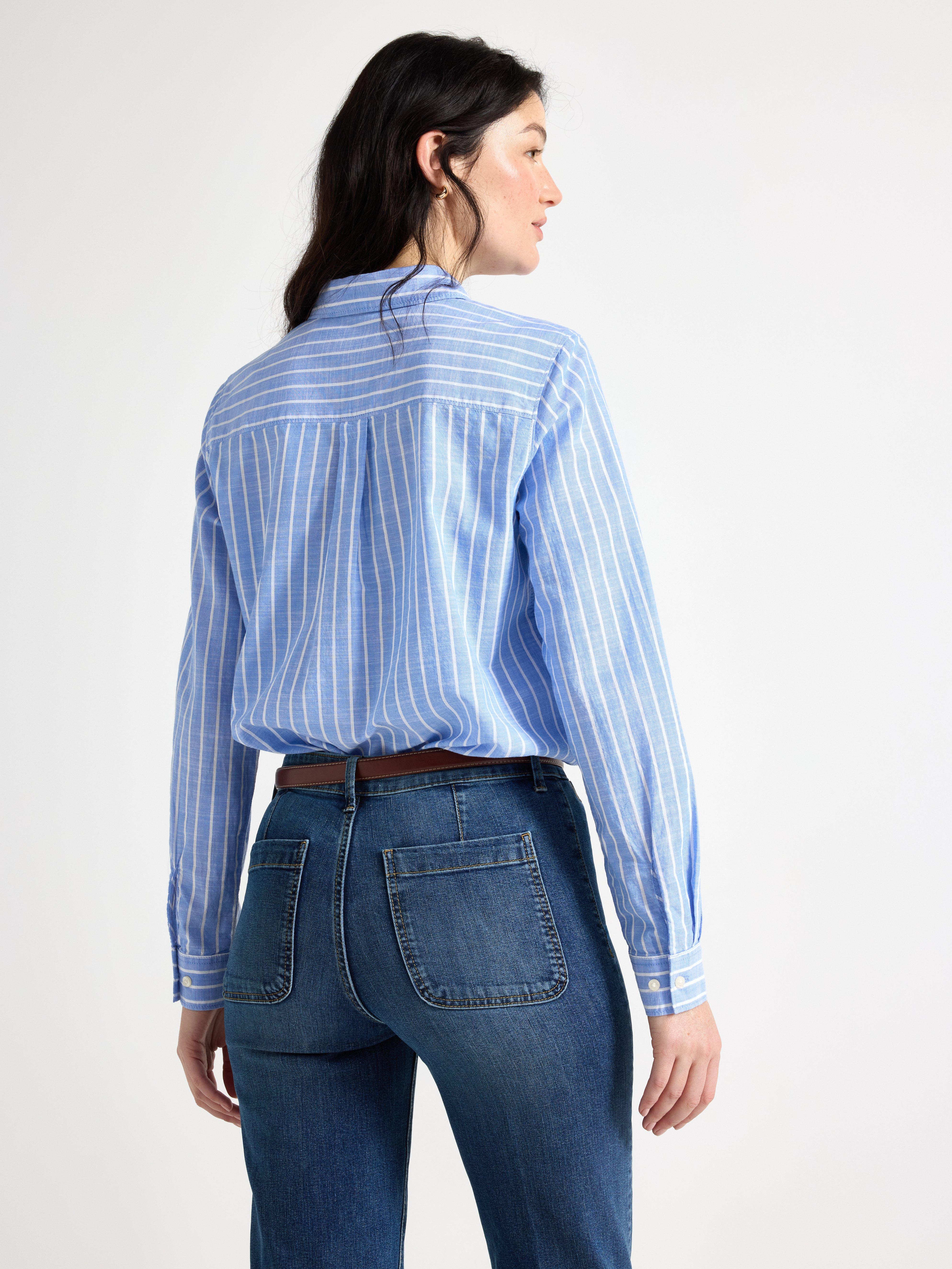 Skjorta - Dam - Blå