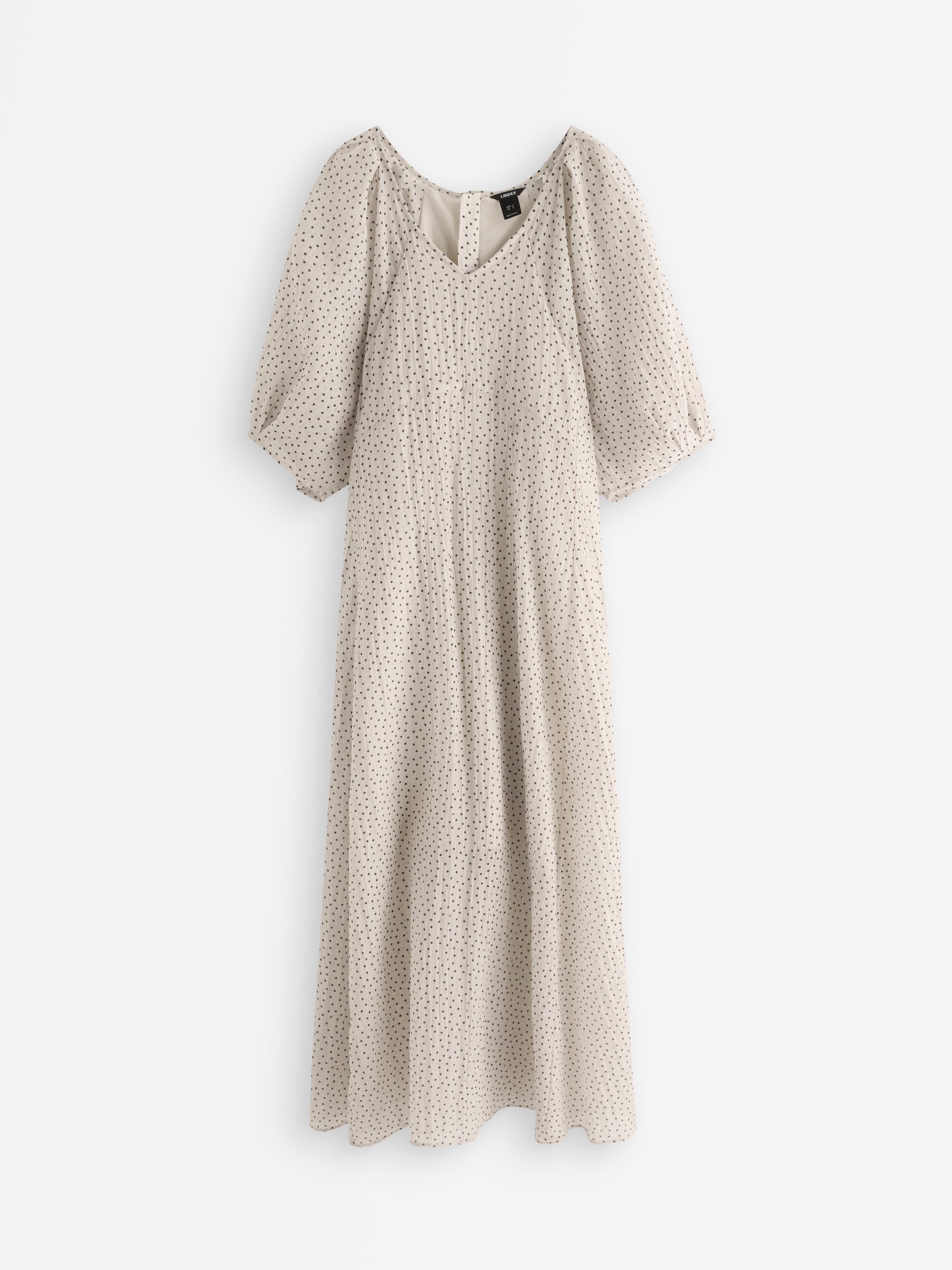 Maxikjole - Dame - Beige