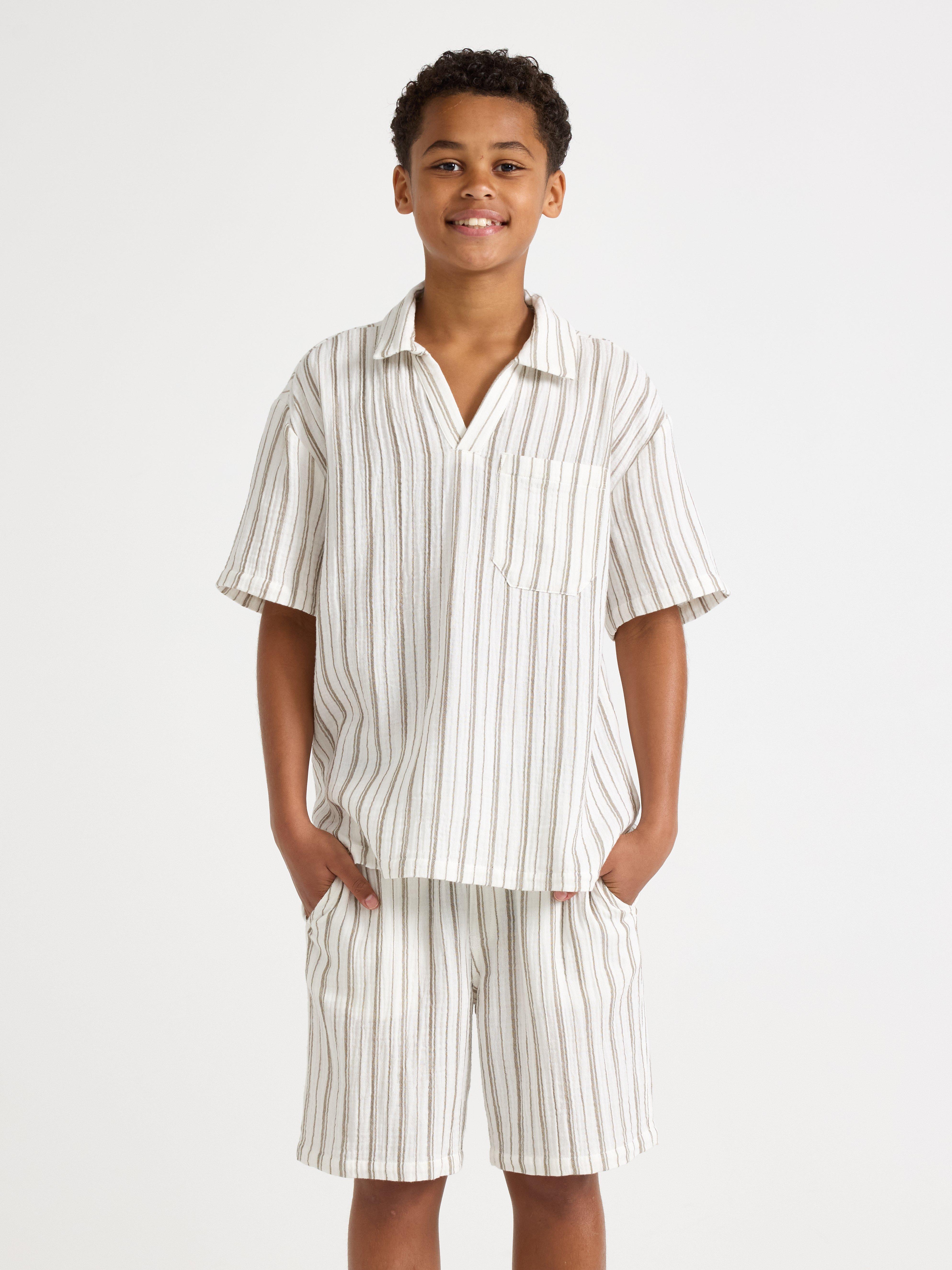 Shirt - Kids Wear - Brown