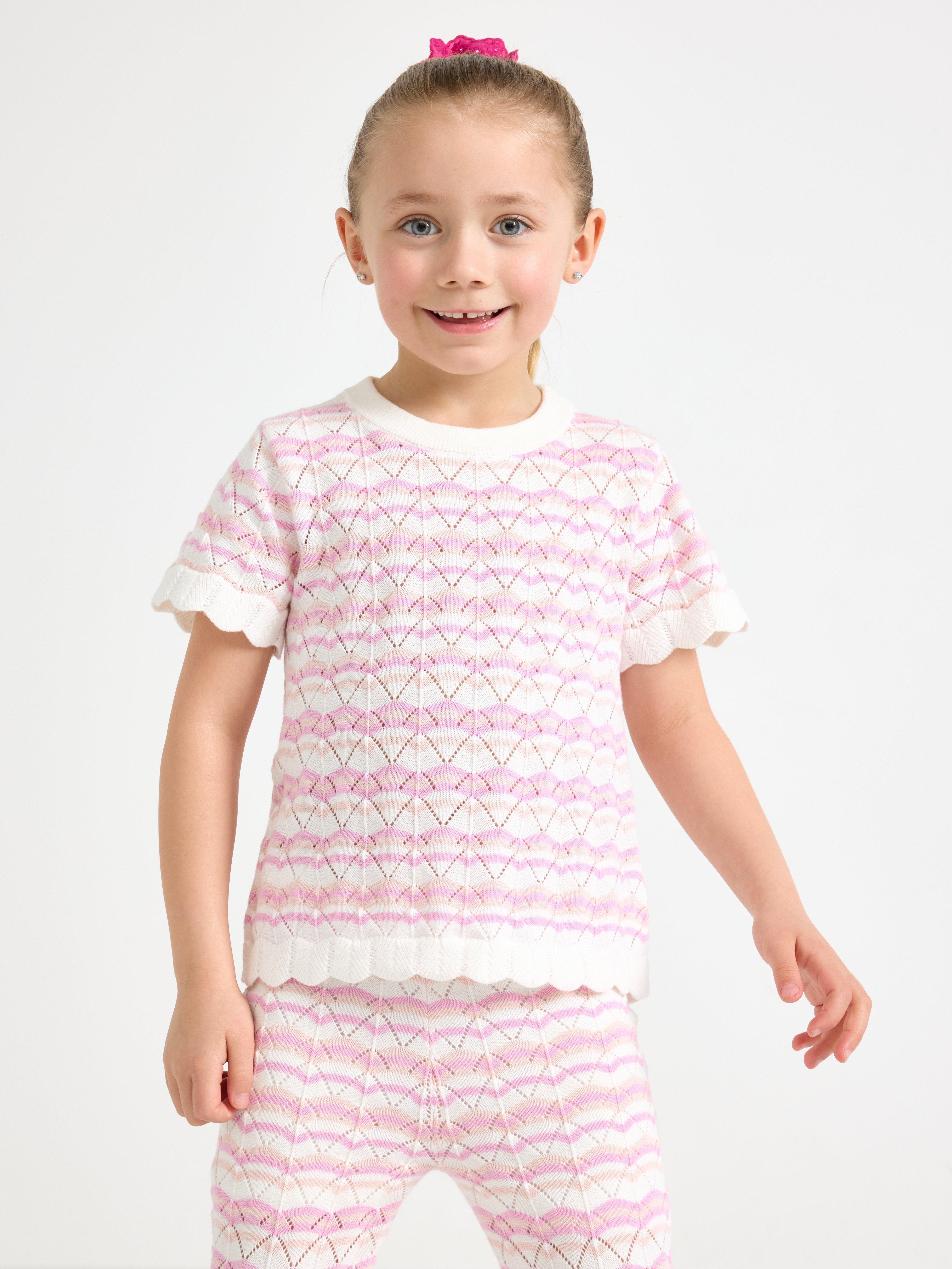 Top - Kids Wear - White