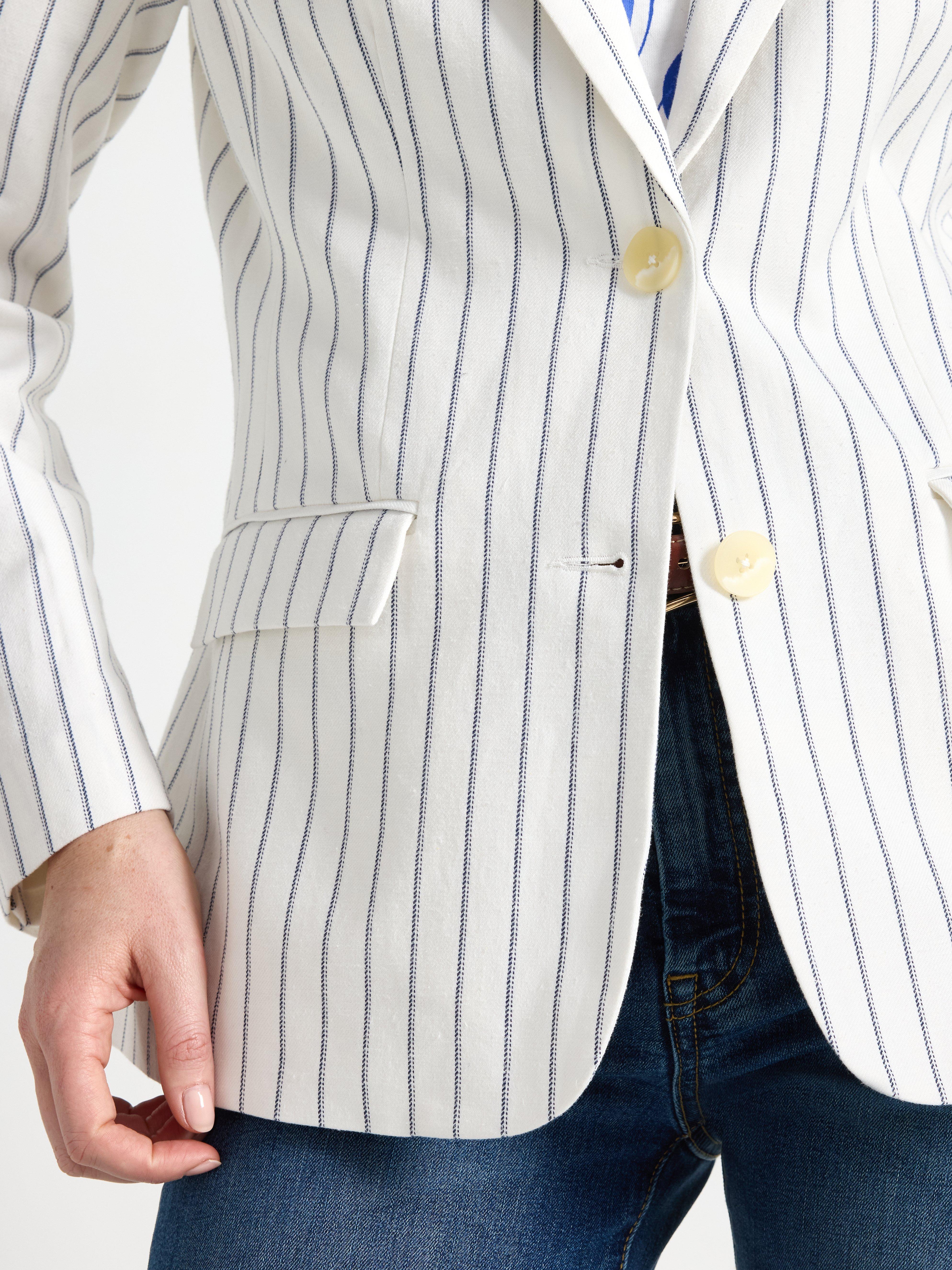 Blazer - Womens Wear - White