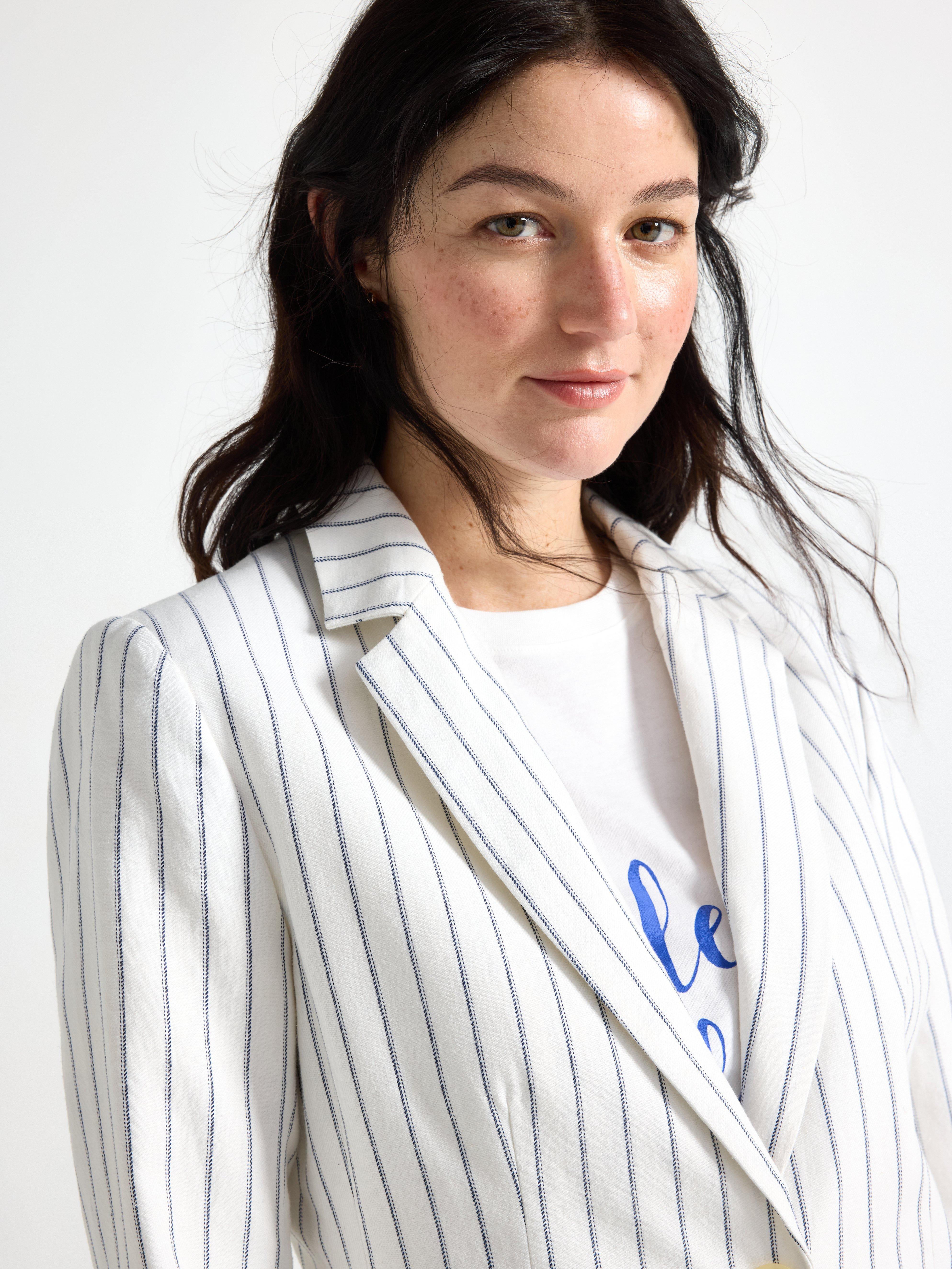 Blazer - Womens Wear - White