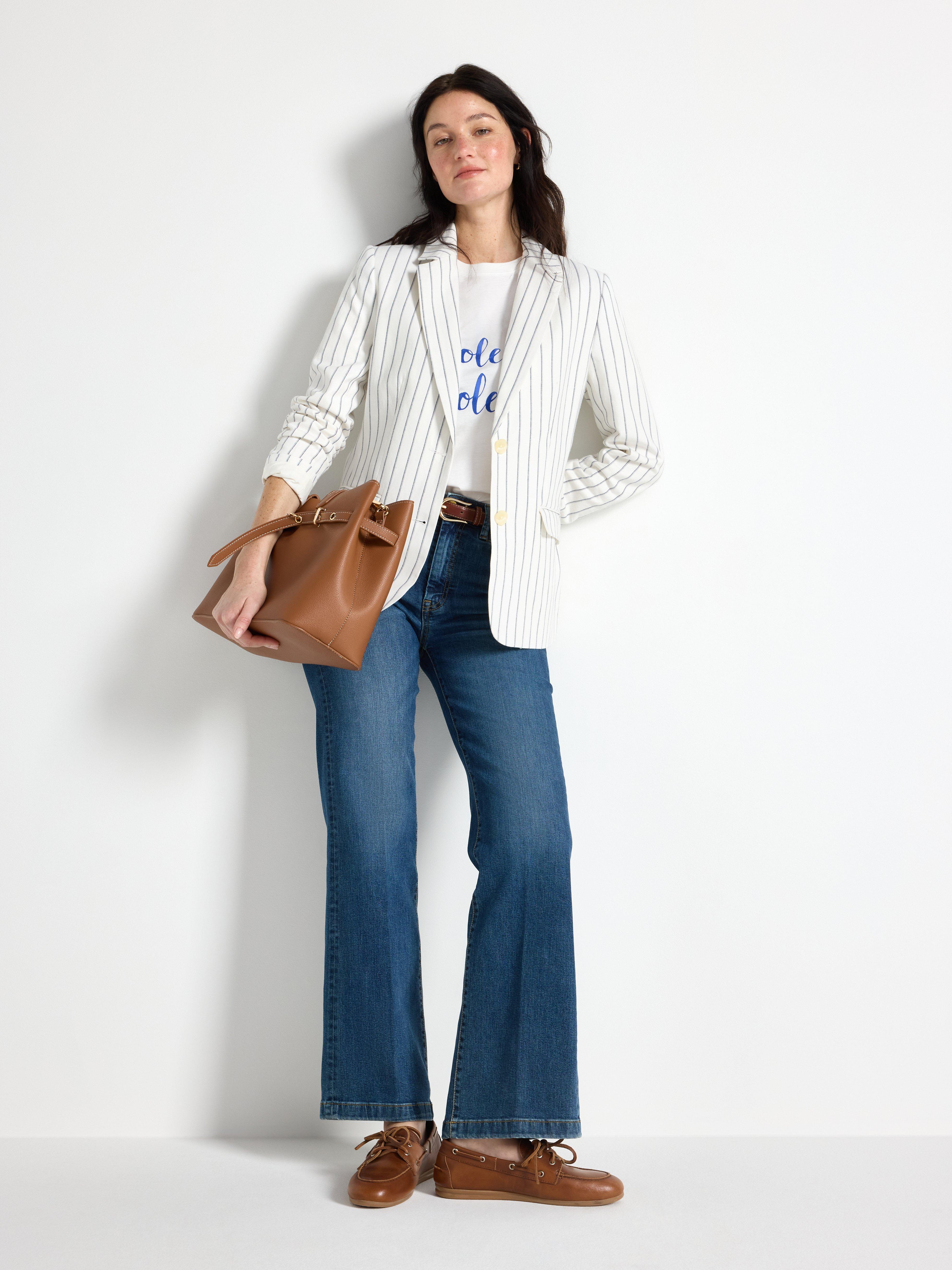 Blazer - Dame - Hvit