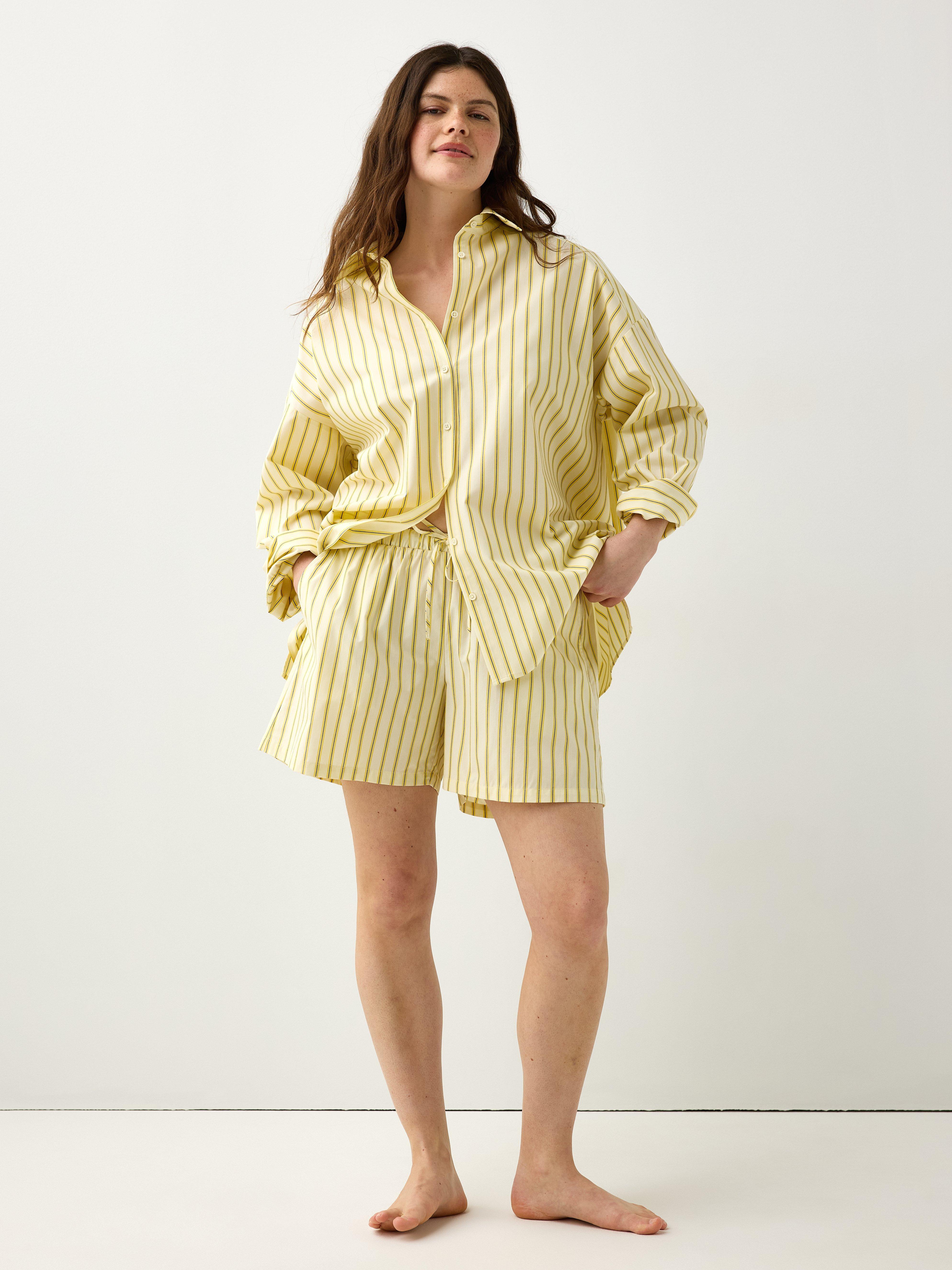 Pyjama Shorts - Lingerie - Yellow