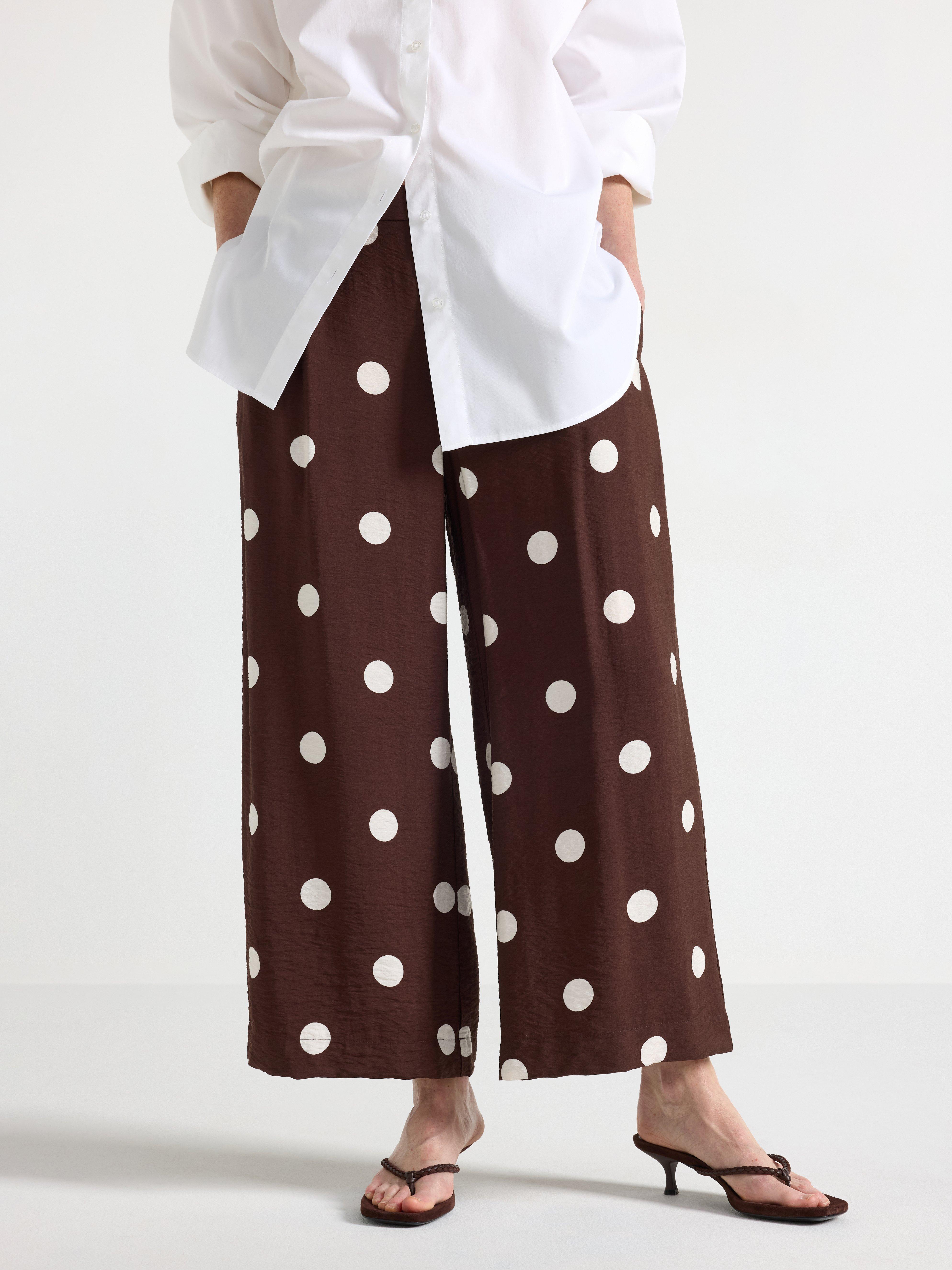 Trousers - Womens Wear - Brown