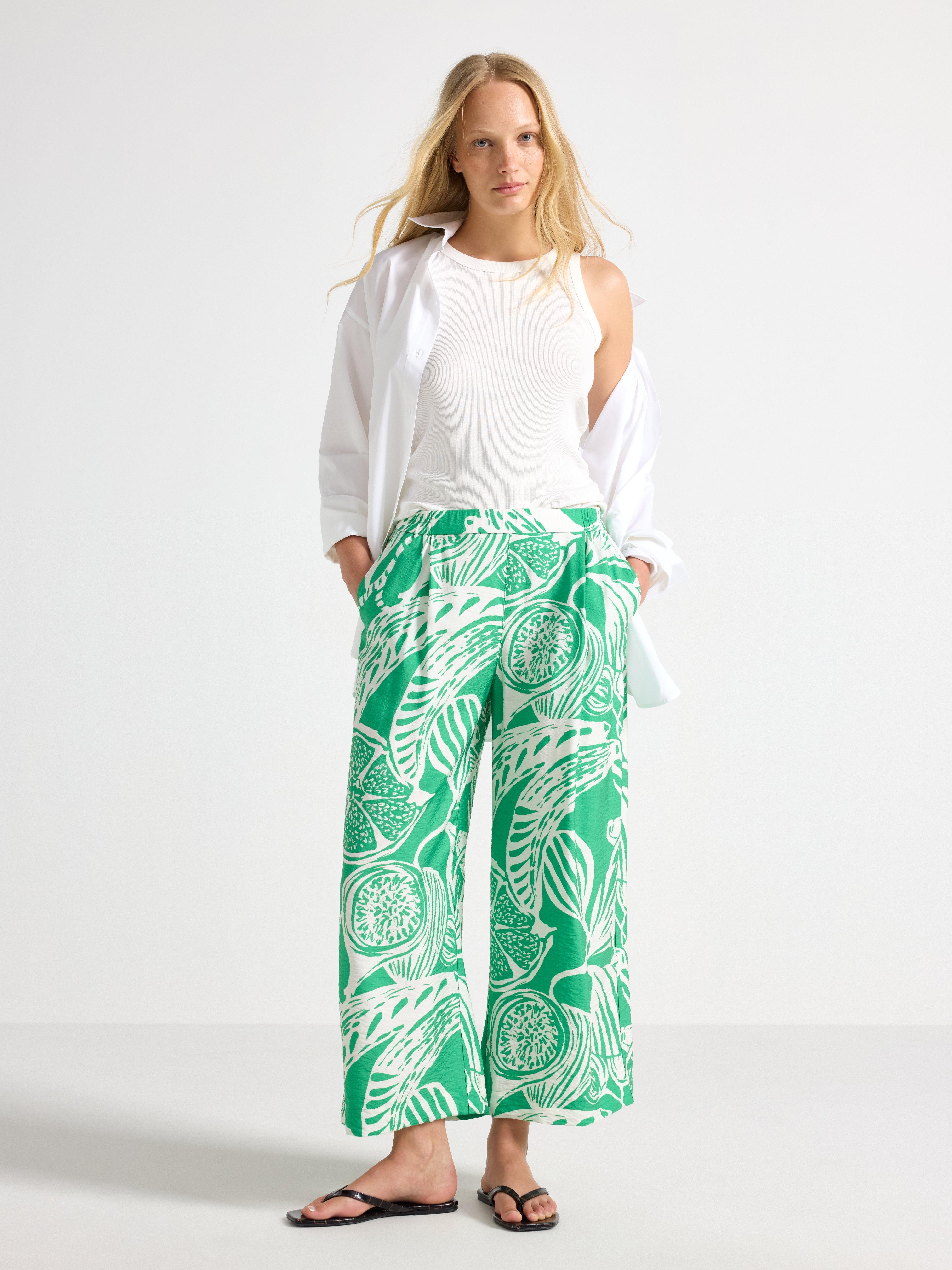 Trousers - Womens Wear - Green