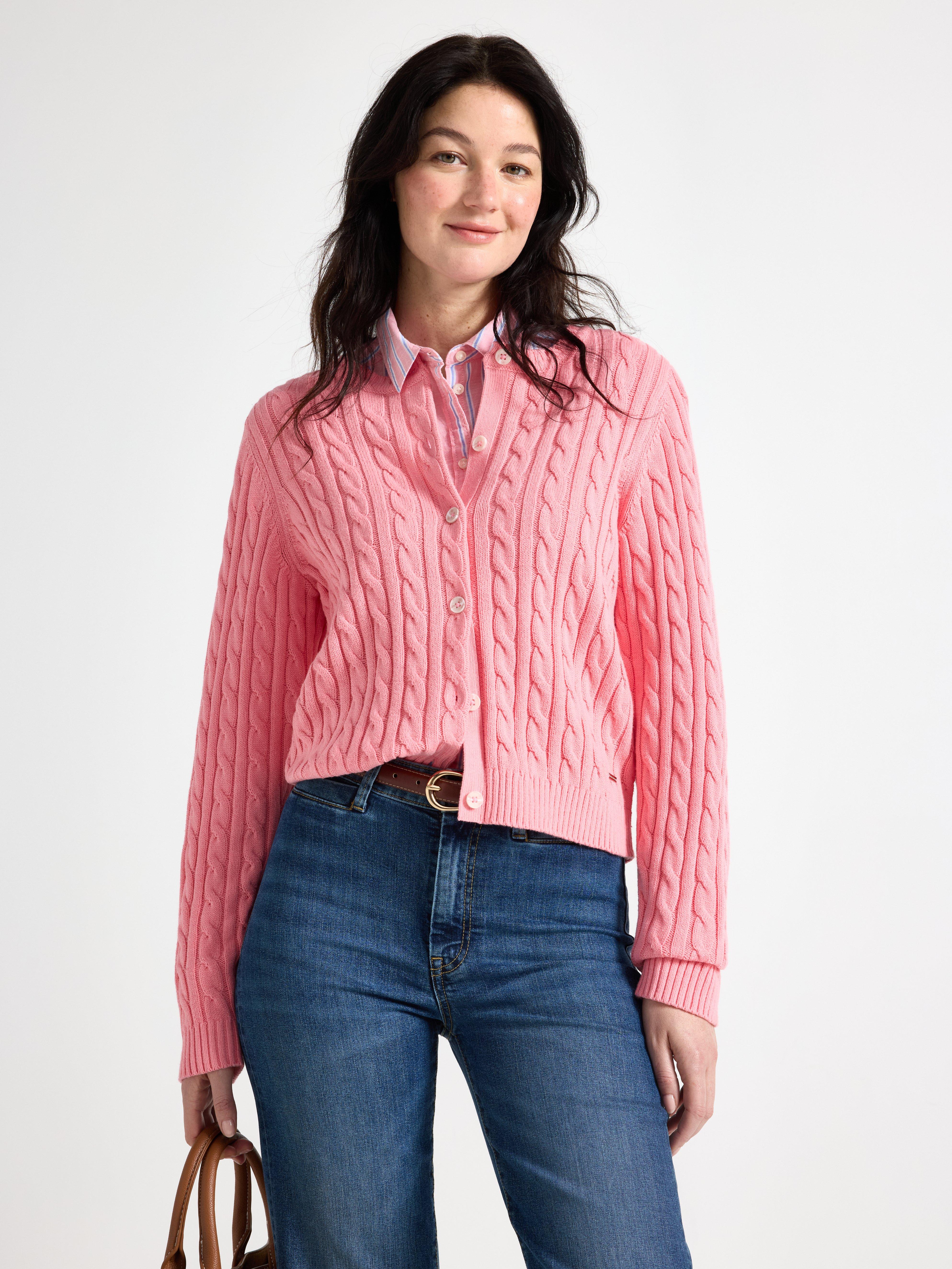 Cardigan - Dame - Rosa