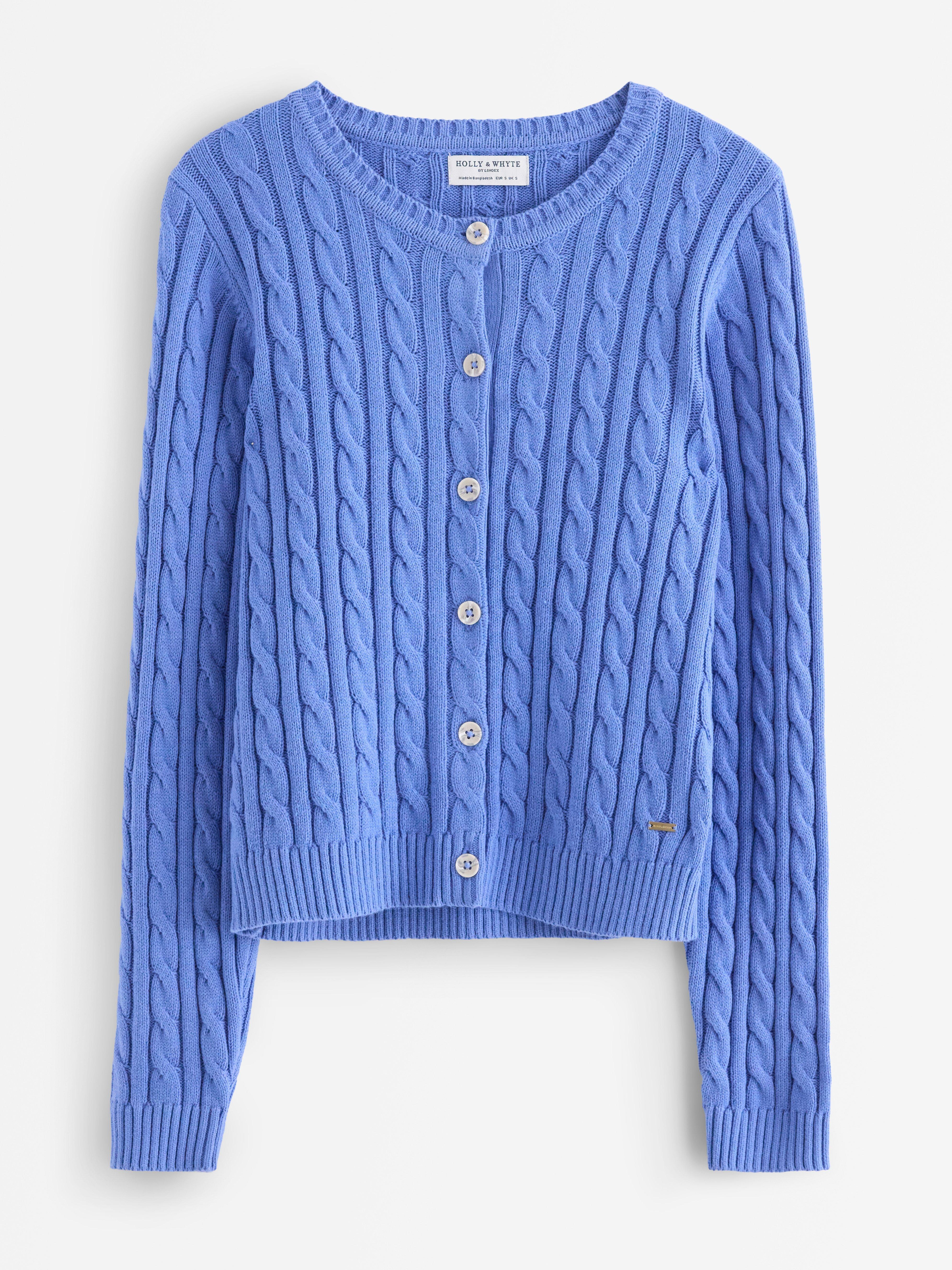 Cardigan - Womens Wear - Blue
