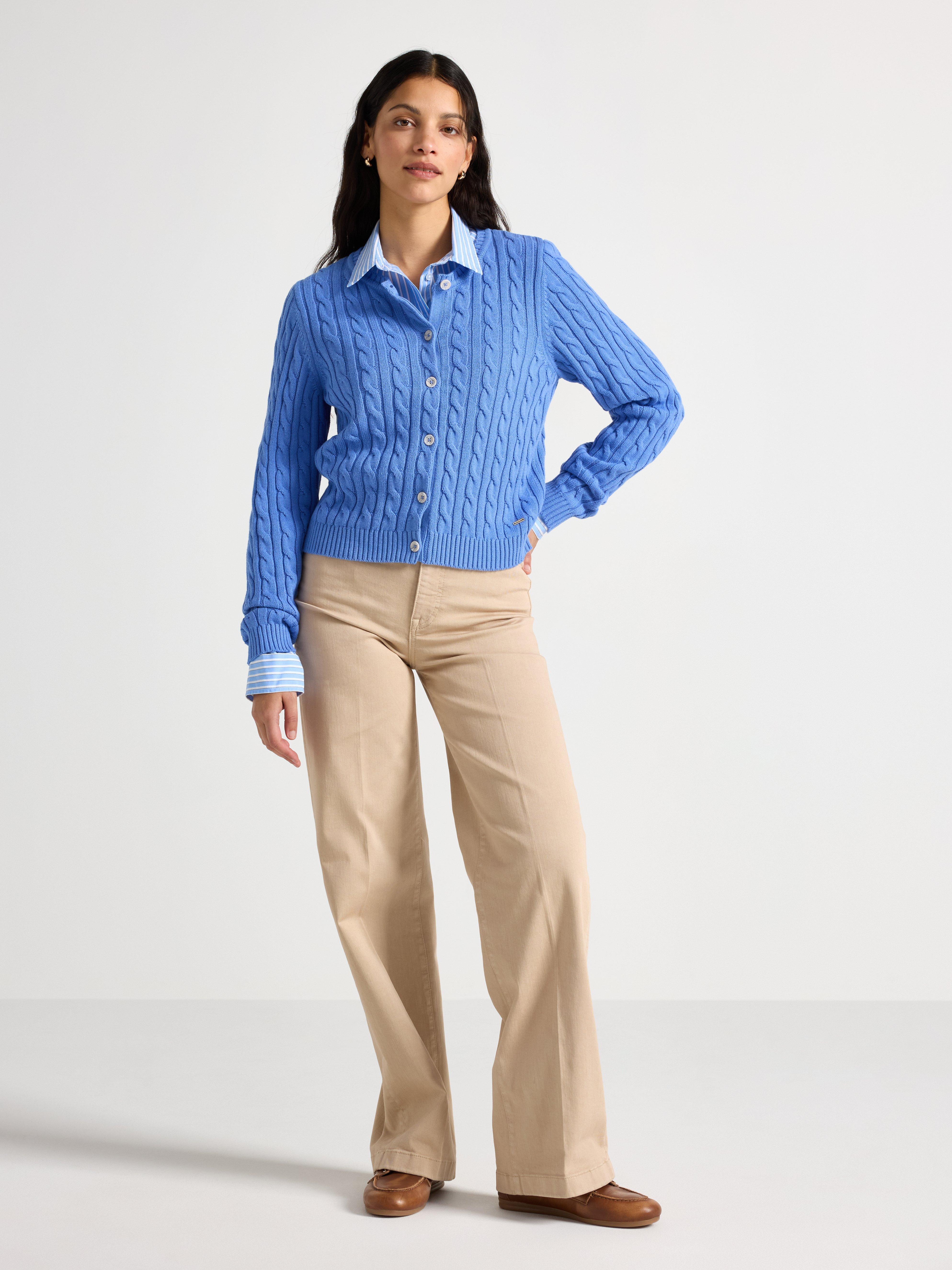 Cardigan - Womens Wear - Blue