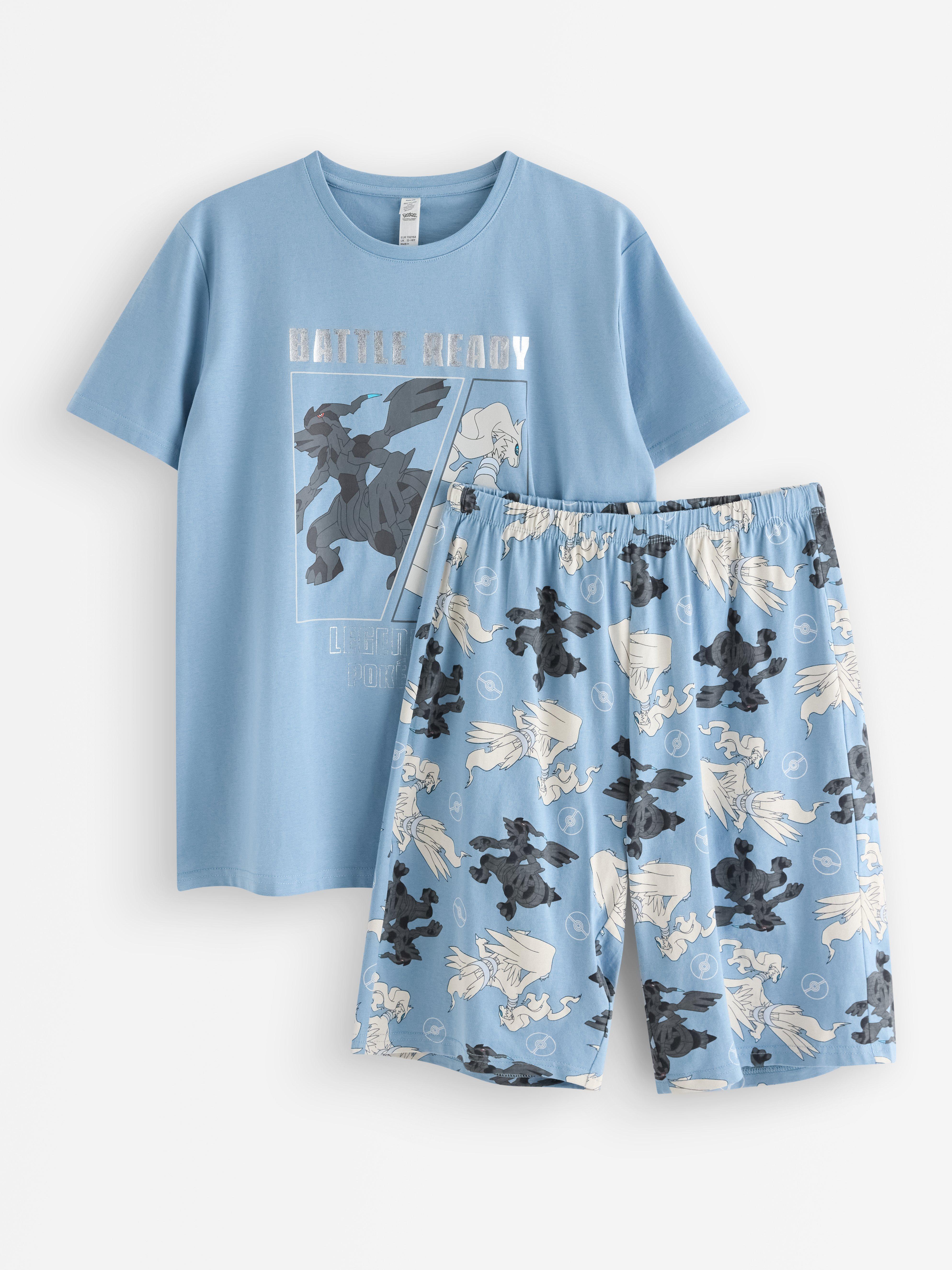 Pyjamasetti - Lapset - Sininen