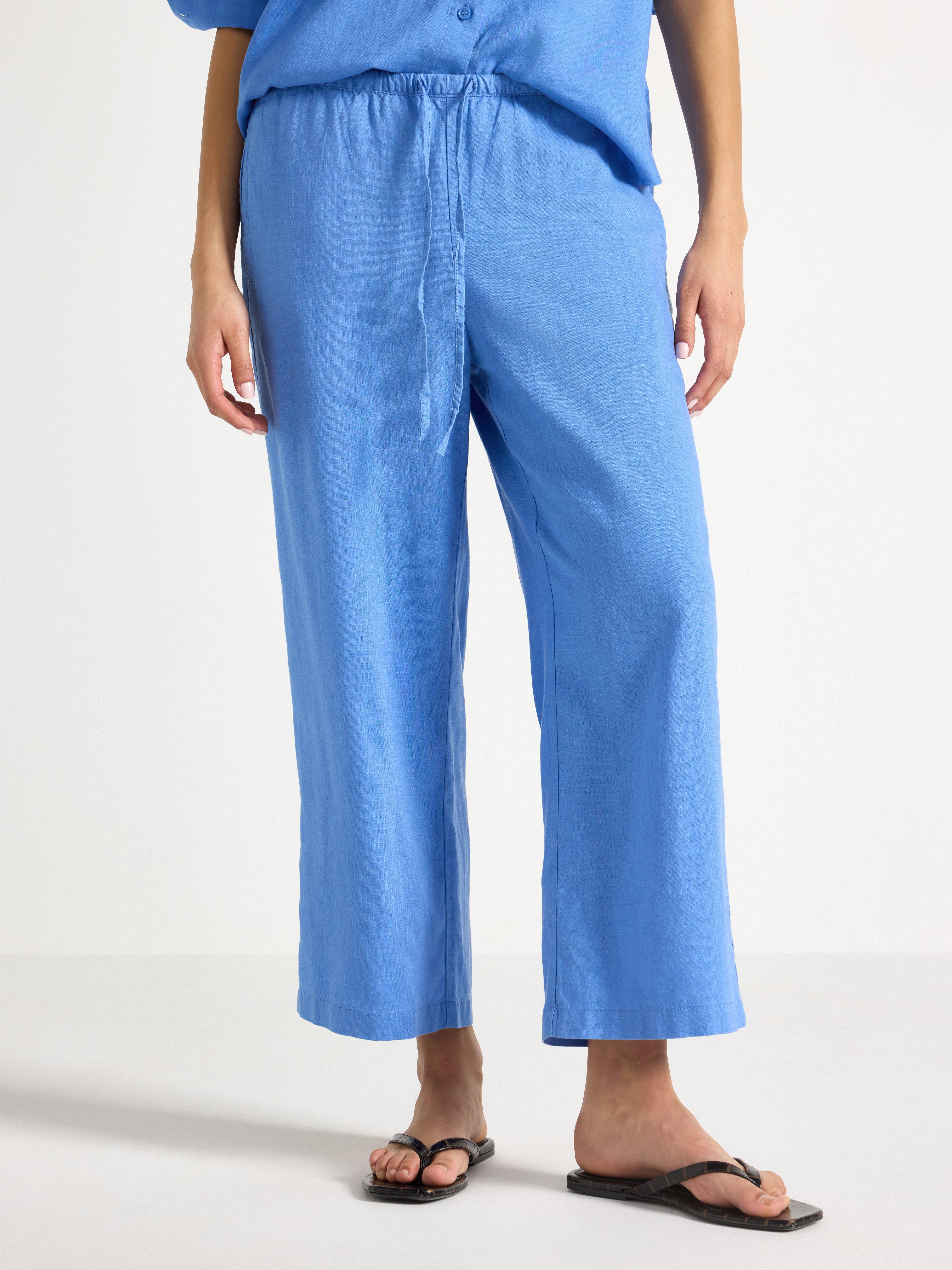 Trousers - Womens Wear - Blue