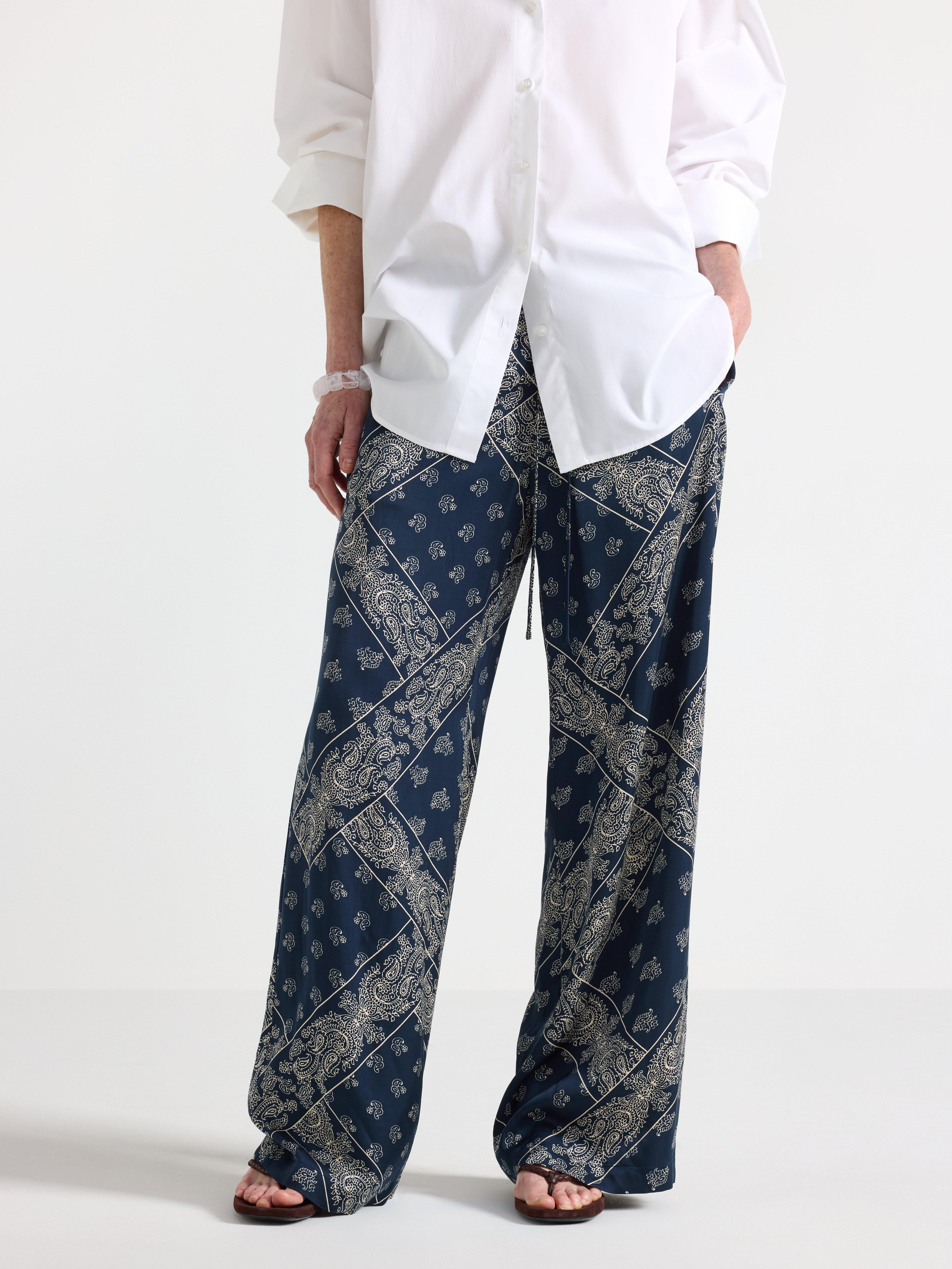 Trousers - Womens Wear - Blue