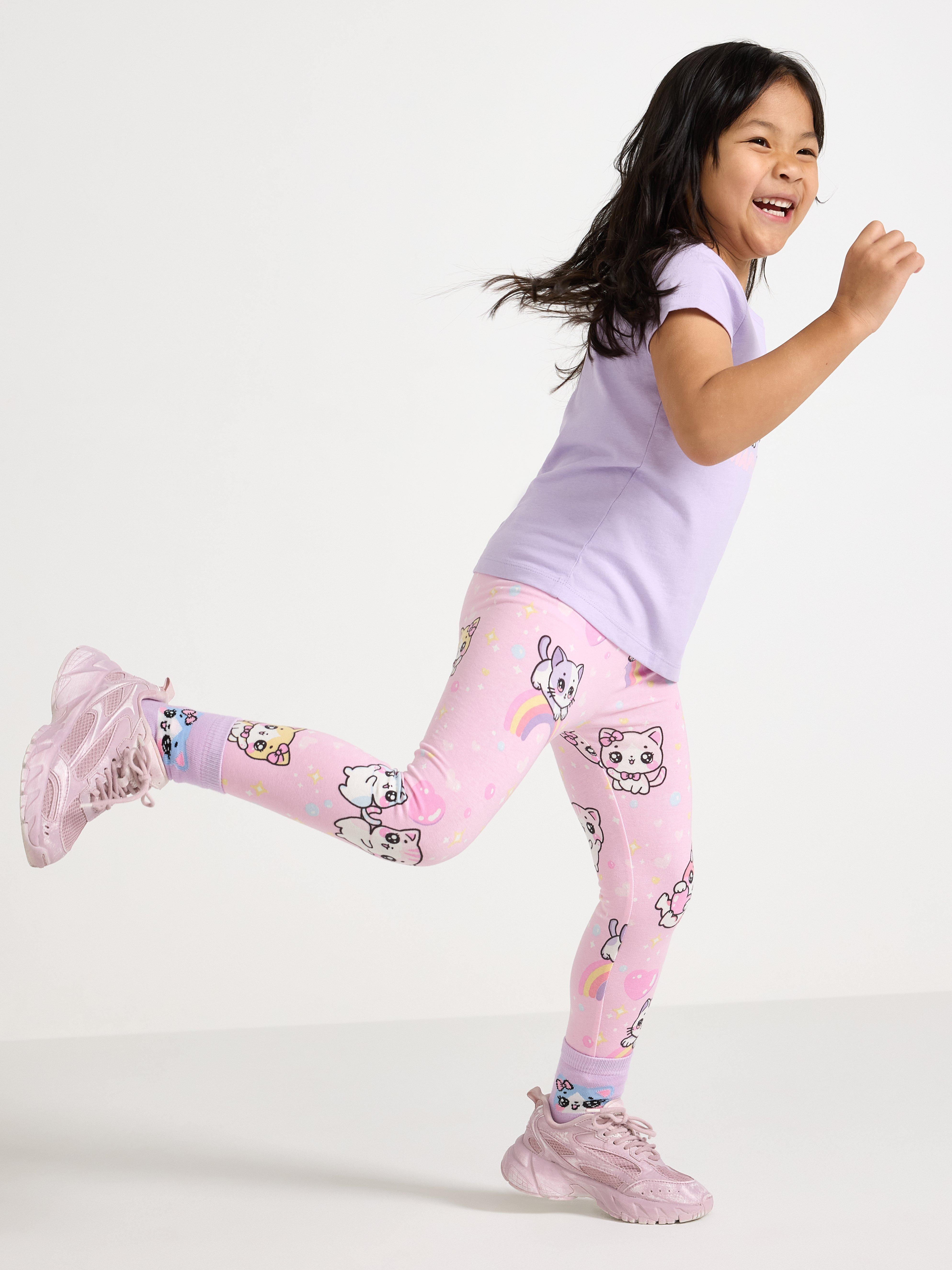 Leggingsit - Lapset - Pinkki