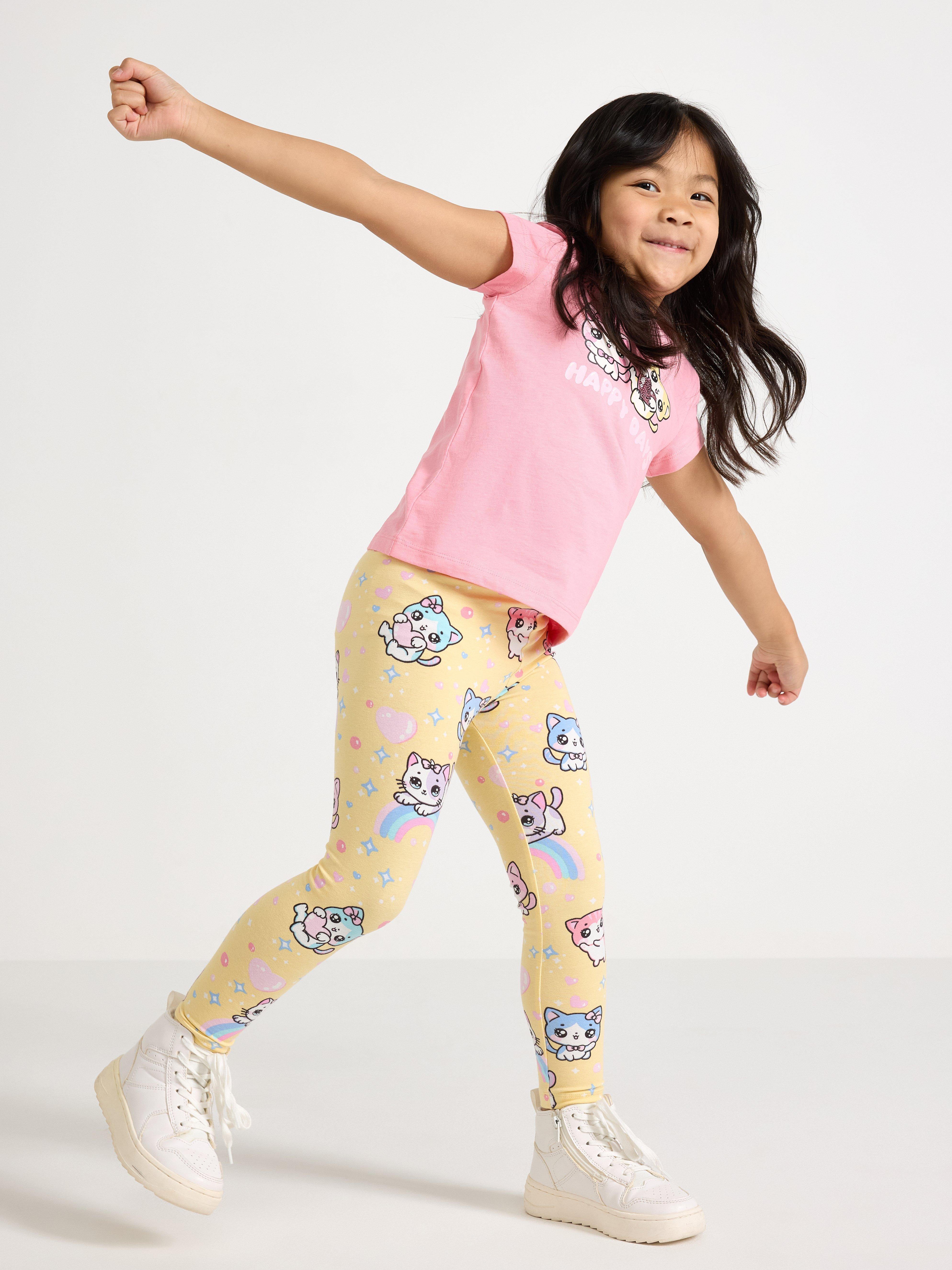 Leggings - Kids Wear - Yellow
