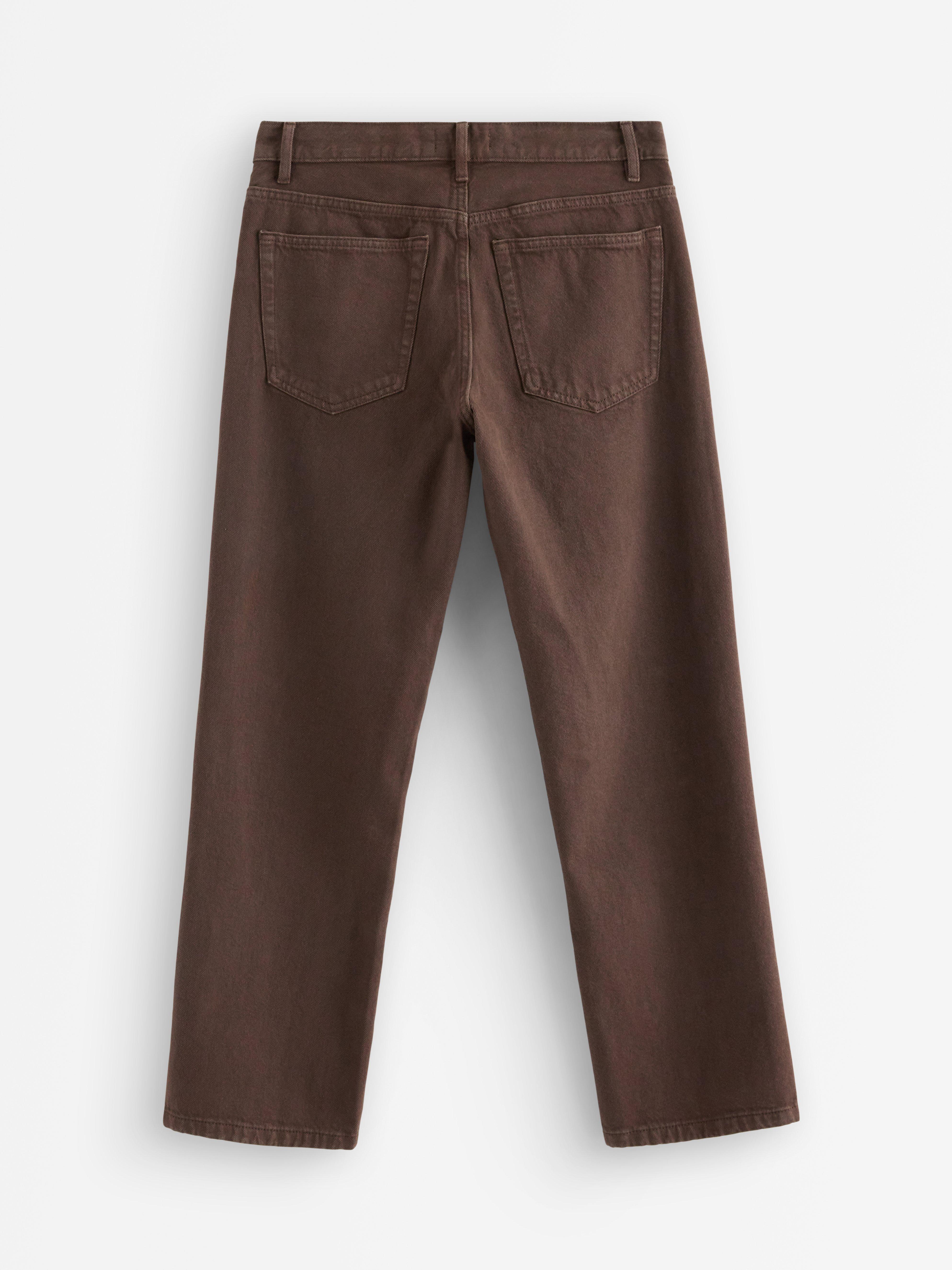 Jeans - Dame - Brun