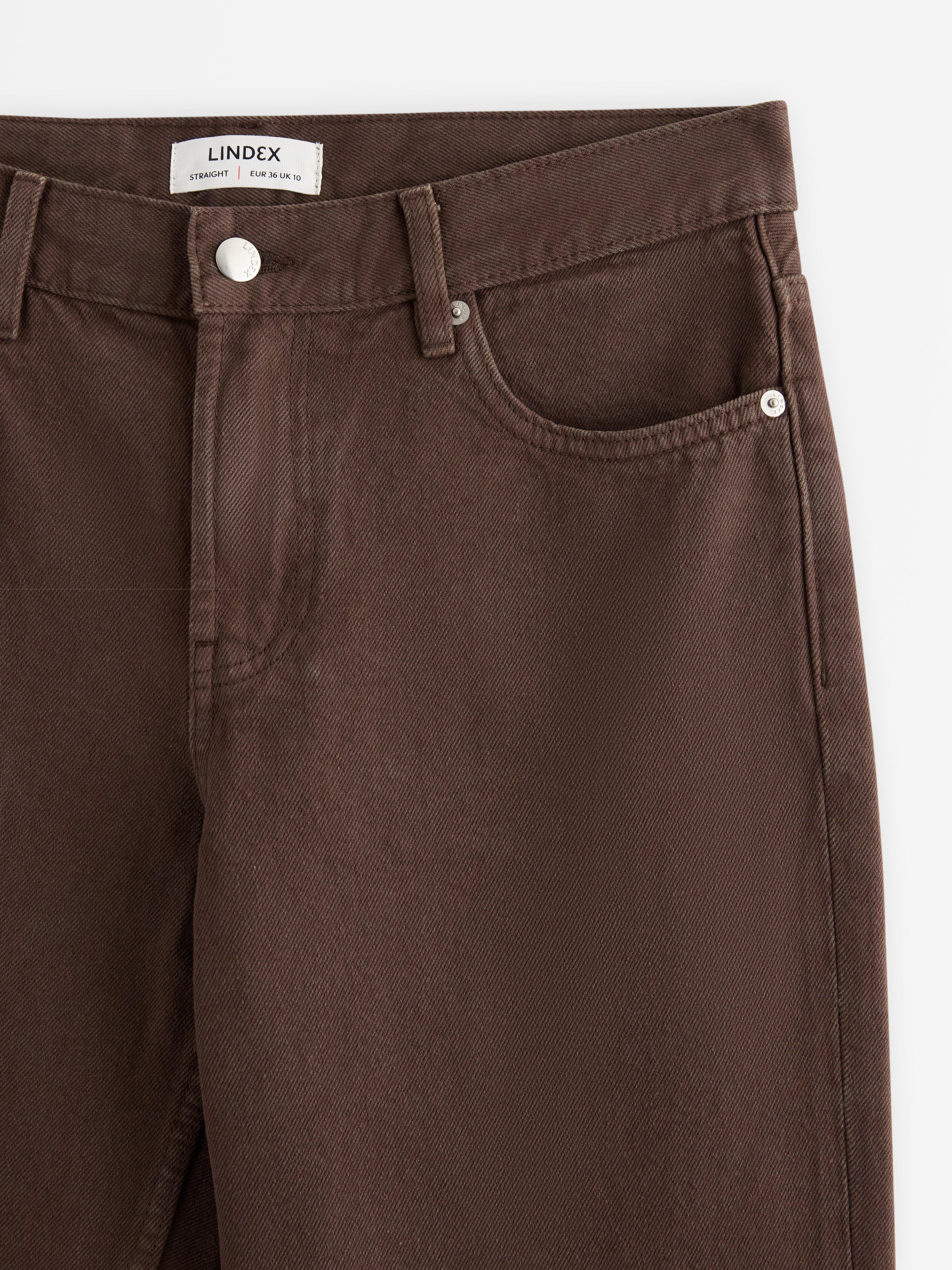 Jeans - Dam - Brun