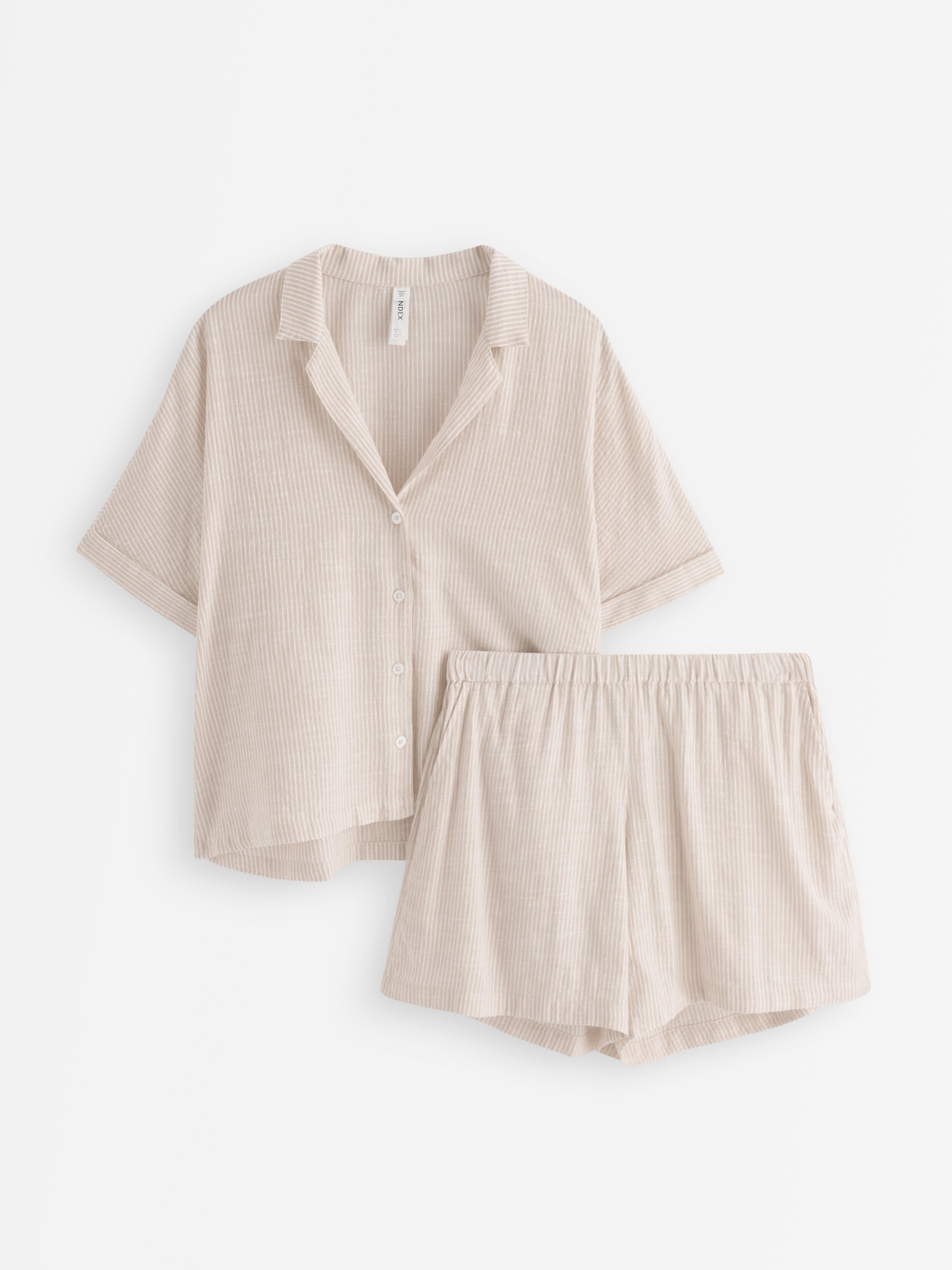 Pyjamasset - Underkläder - Beige