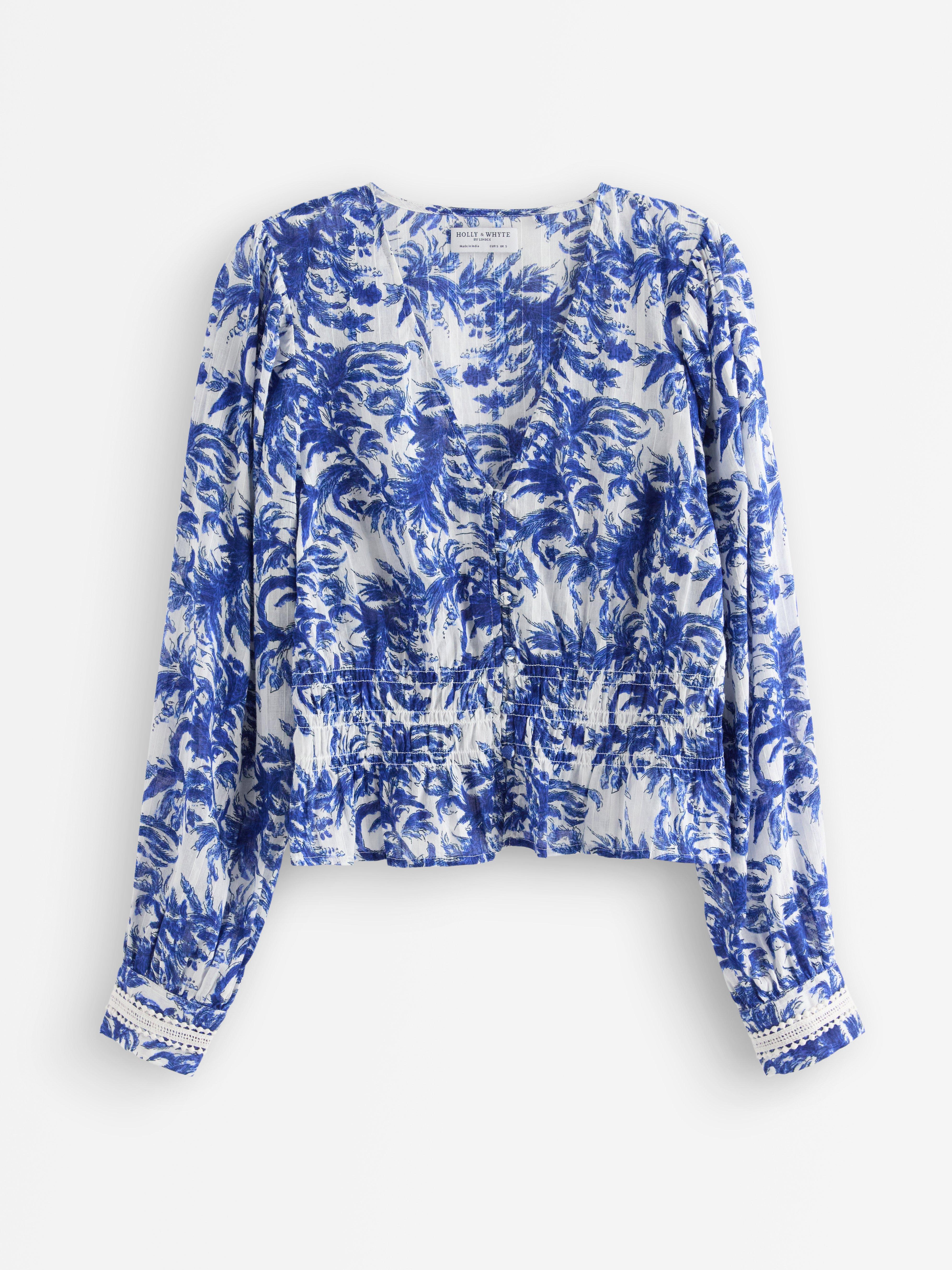 Bluse - Dame - Hvid