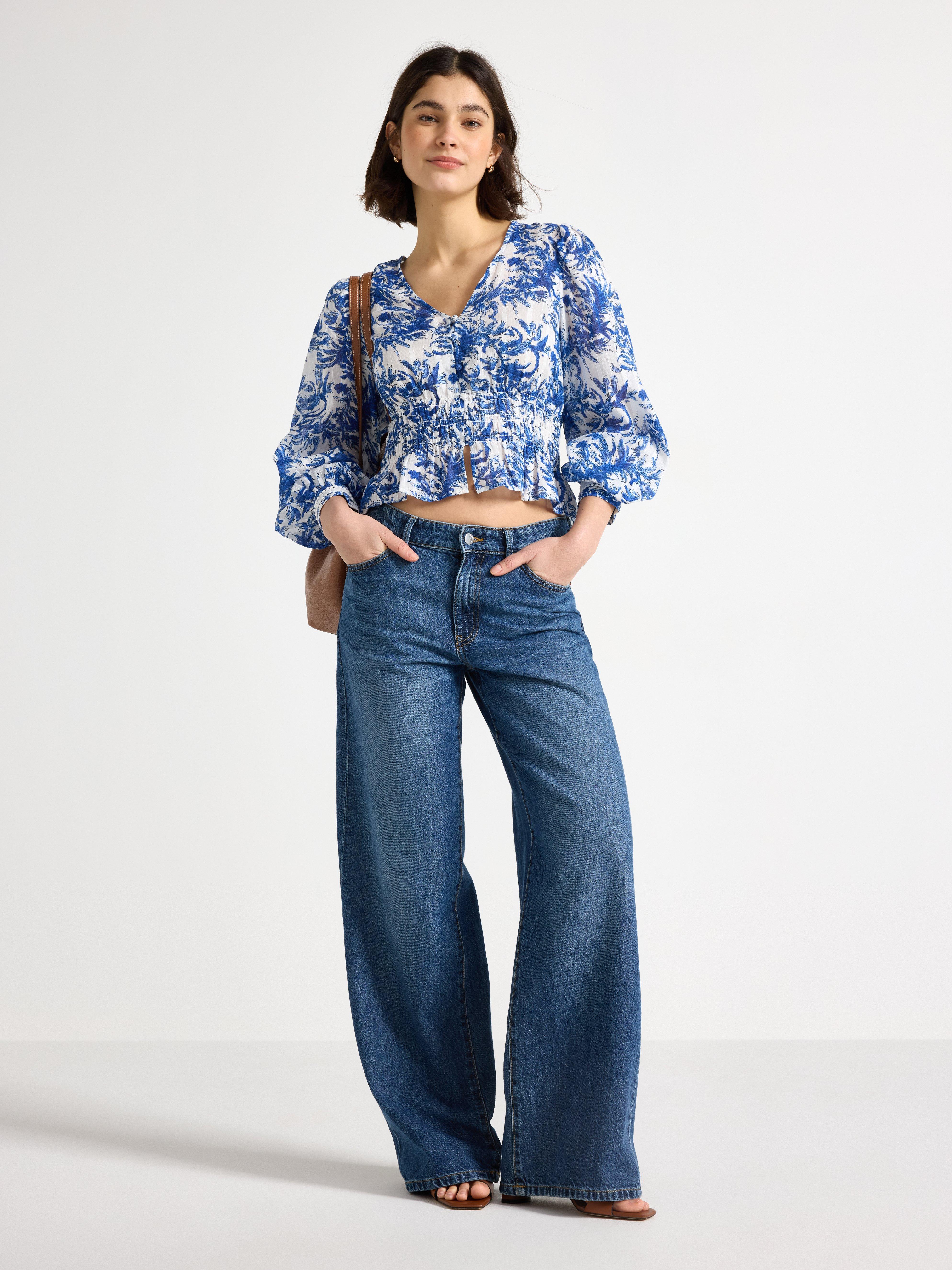 Blus - Dam - Vit
