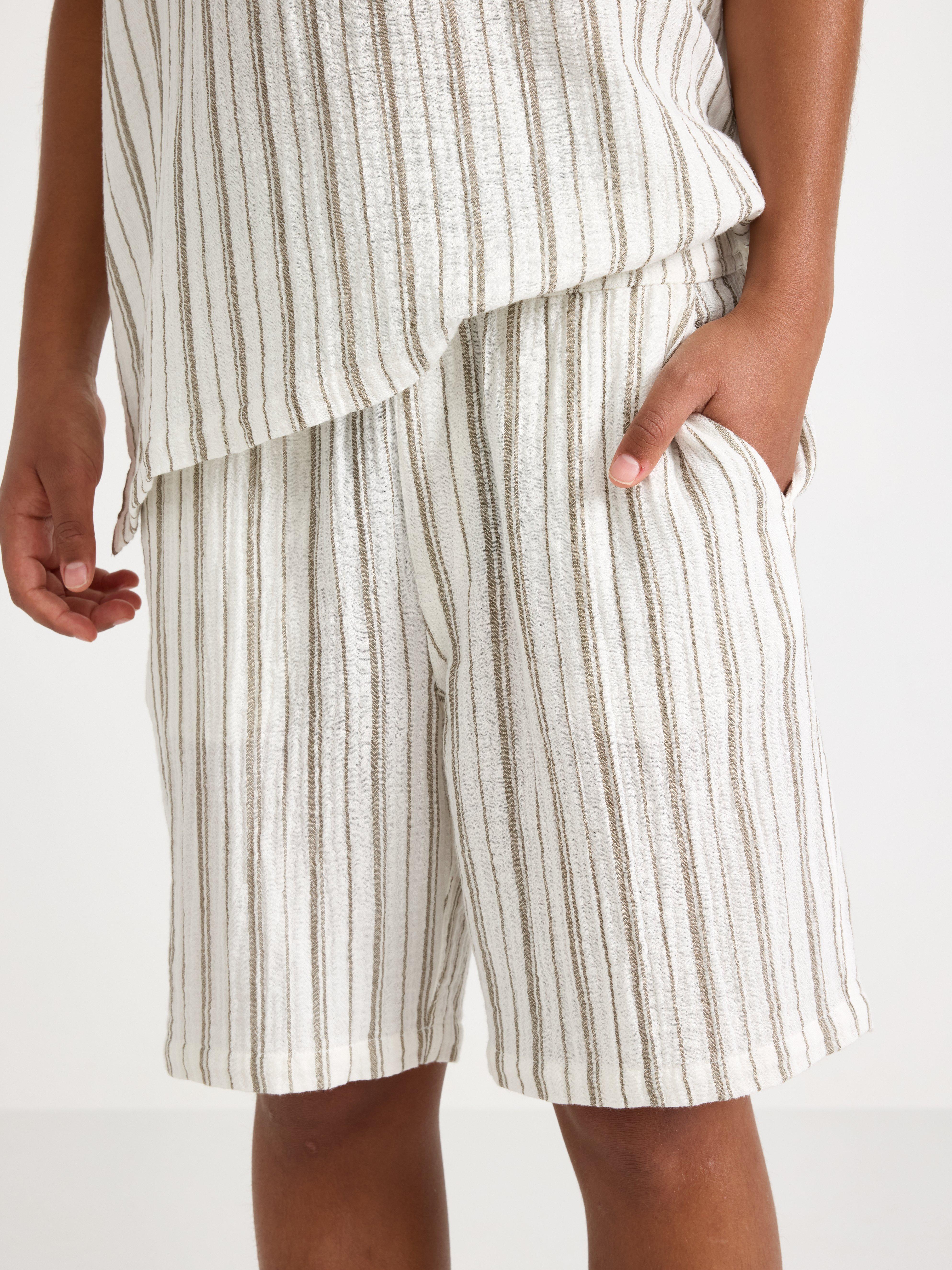 Shorts - Kids Wear - Brown
