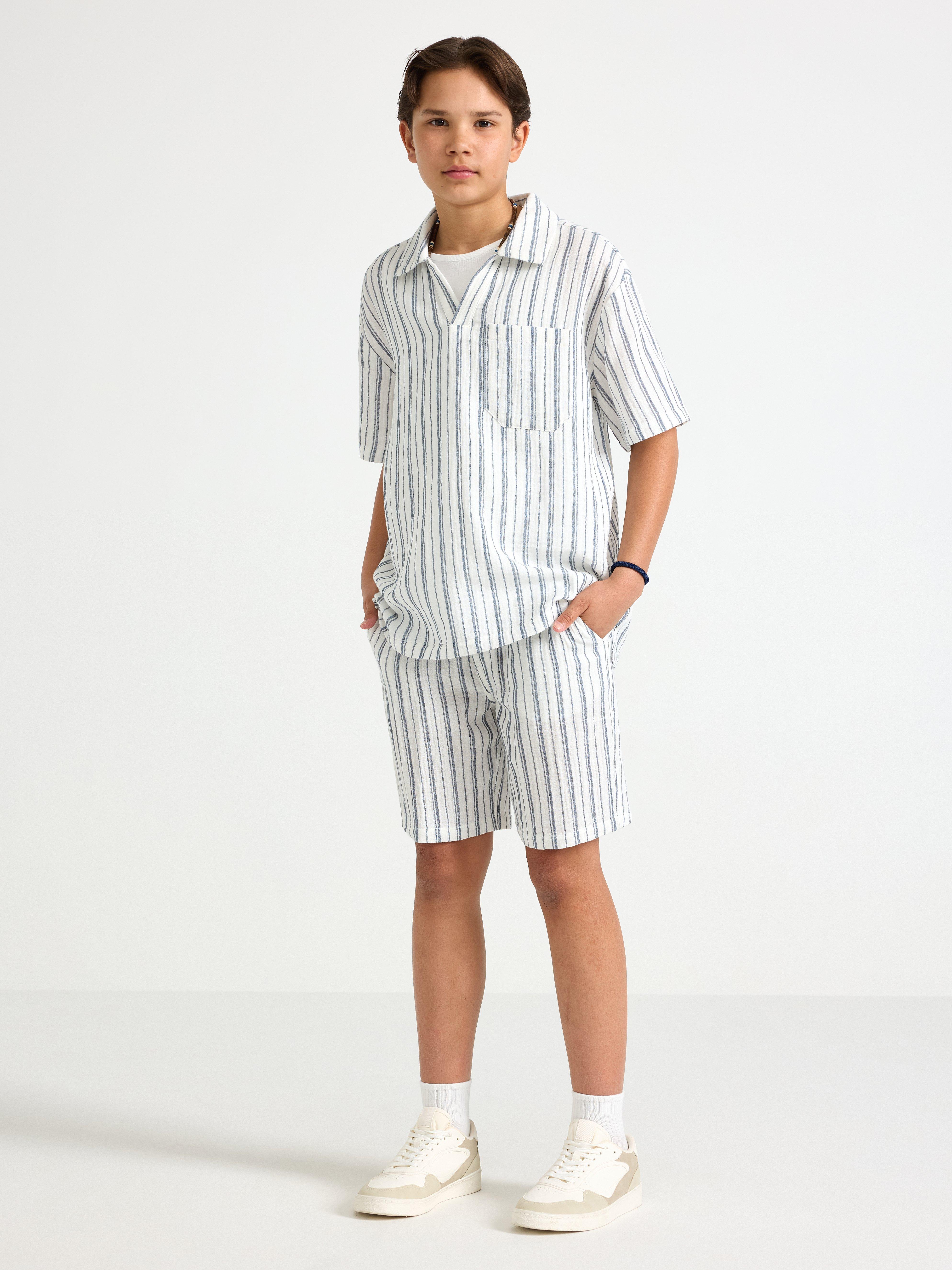 Shorts - Børn - Blå