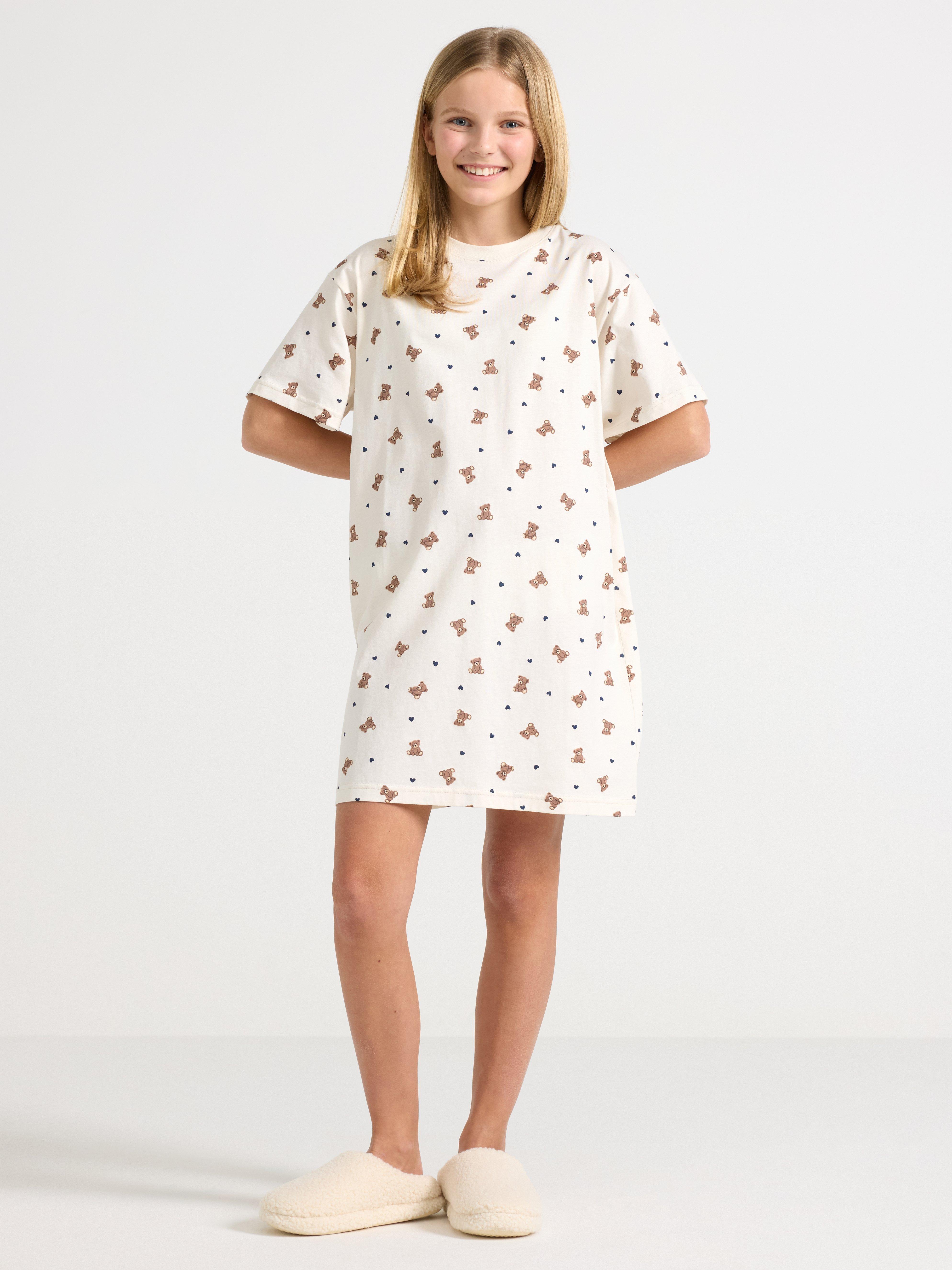 Nattkjole - Barn - Hvit