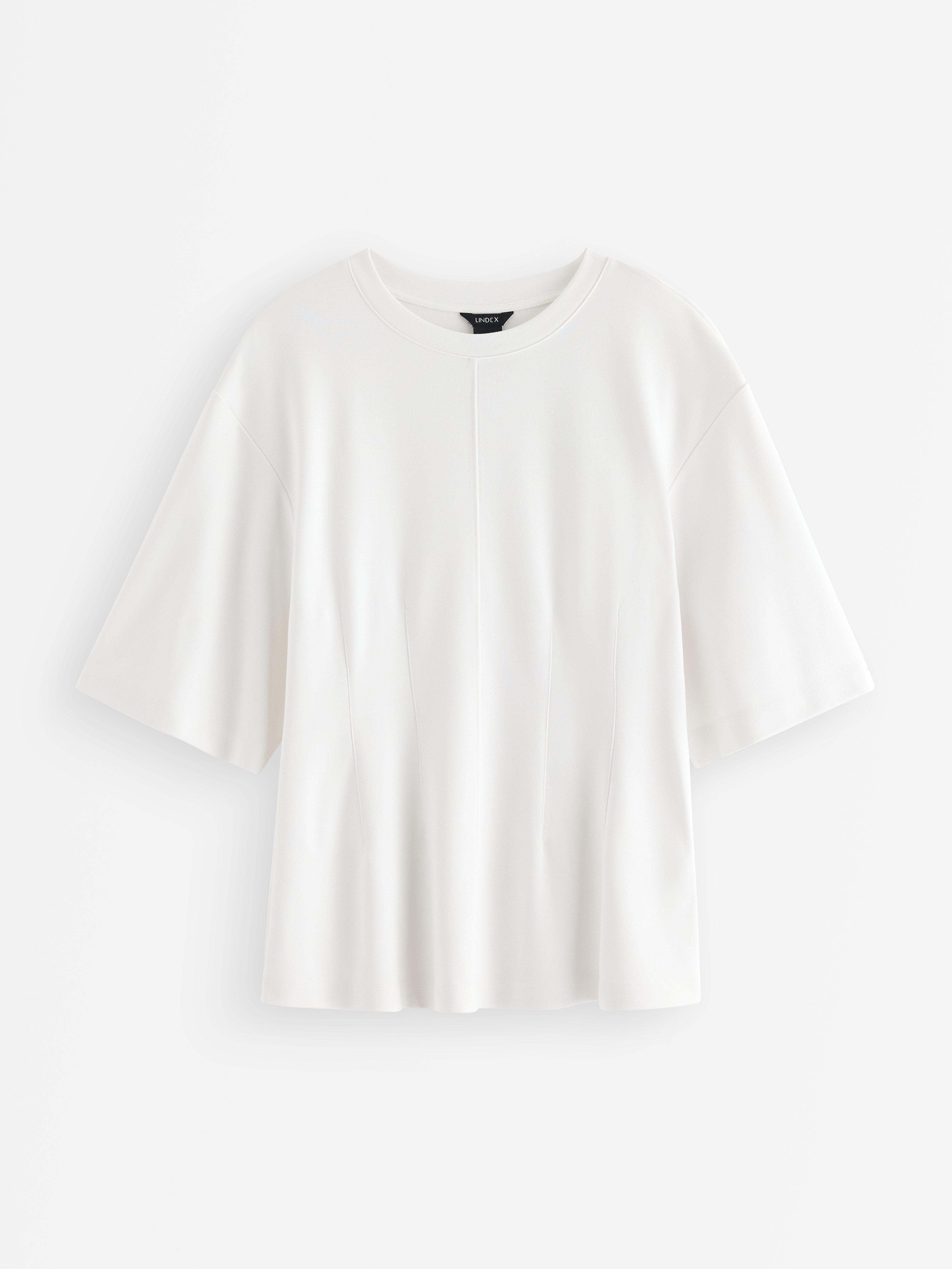 Peplum-pusero - Naiset - Valkoinen