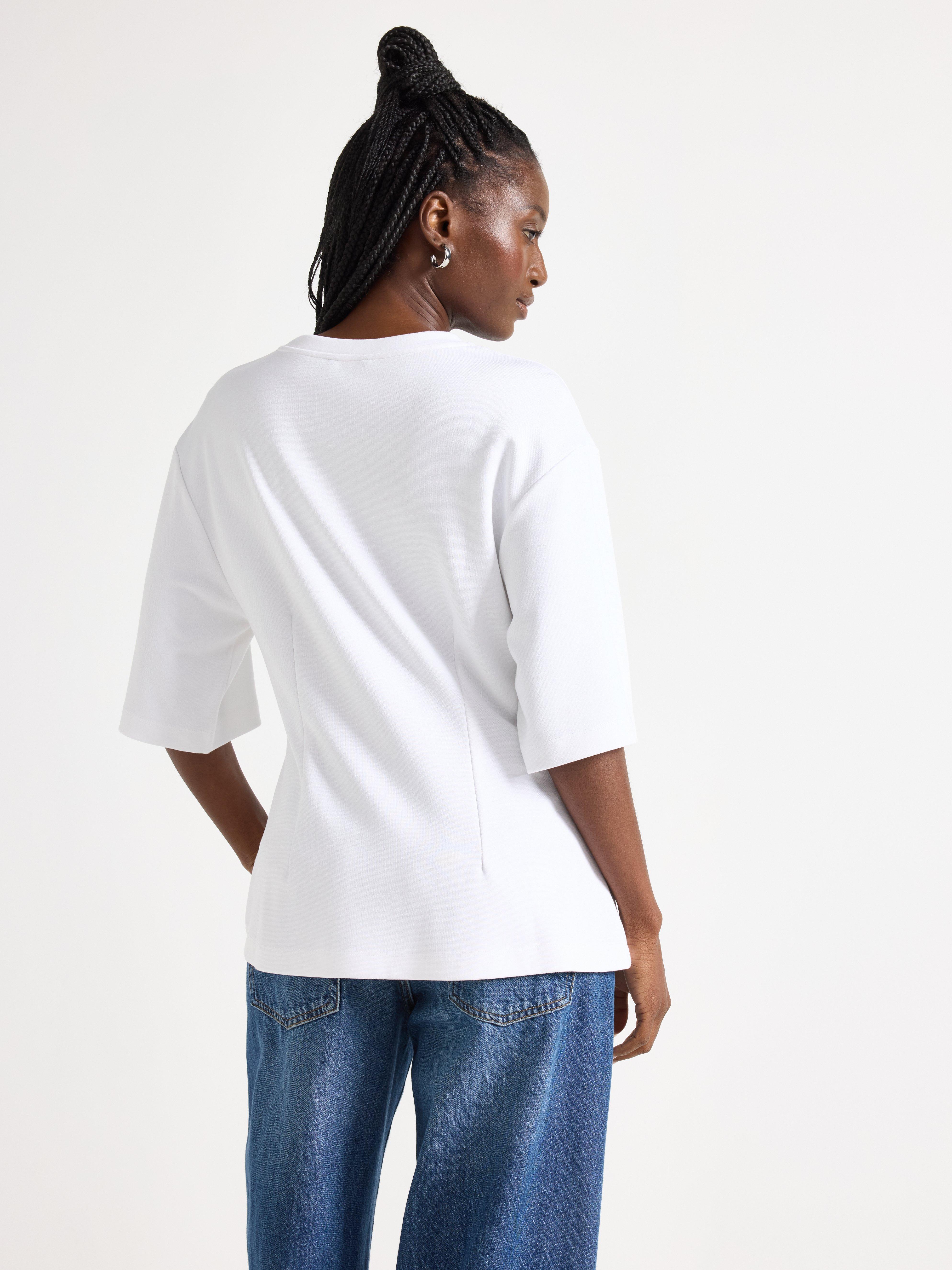 Peplum top - Womens Wear - White