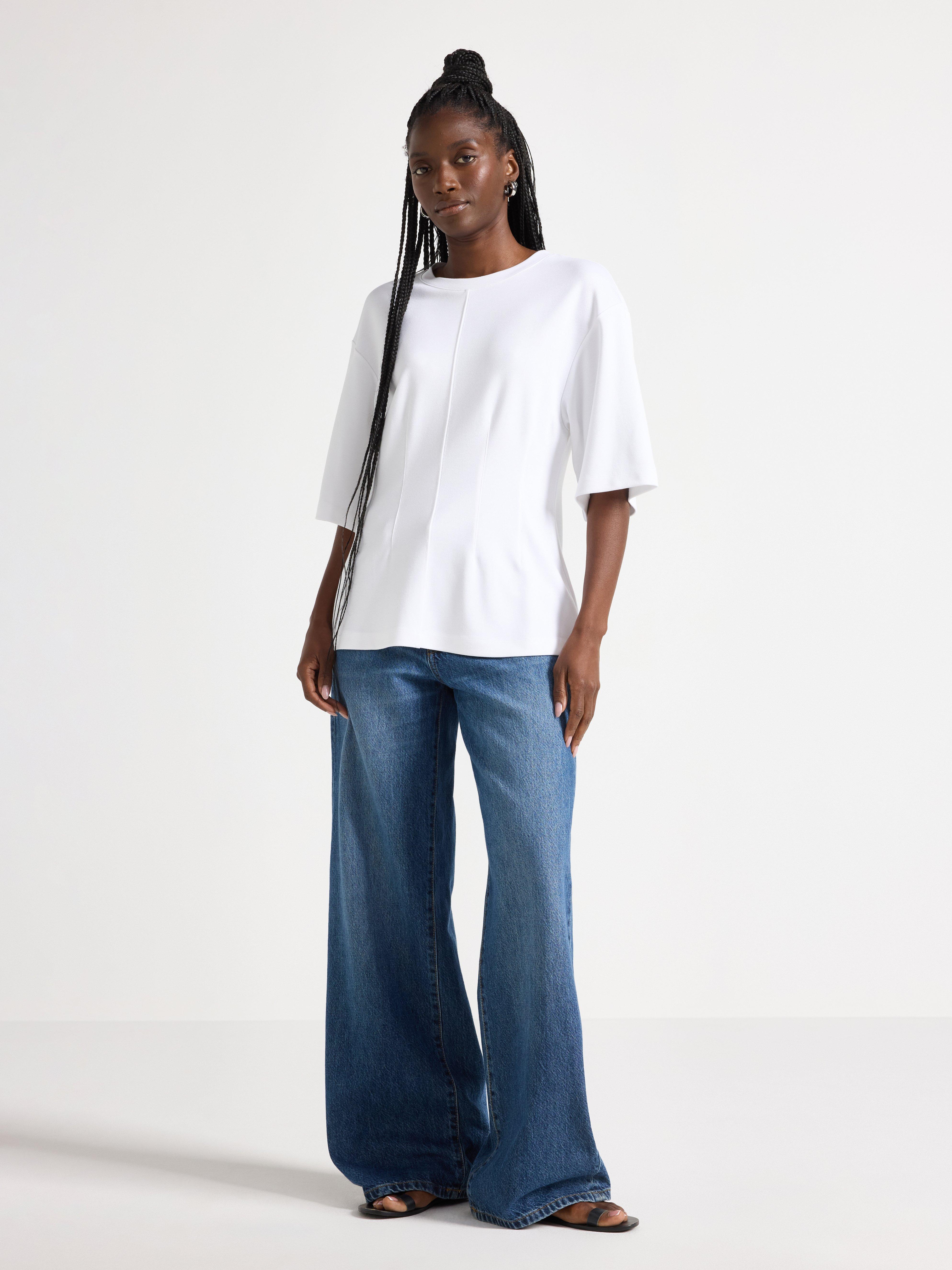 Peplum top - Womens Wear - White
