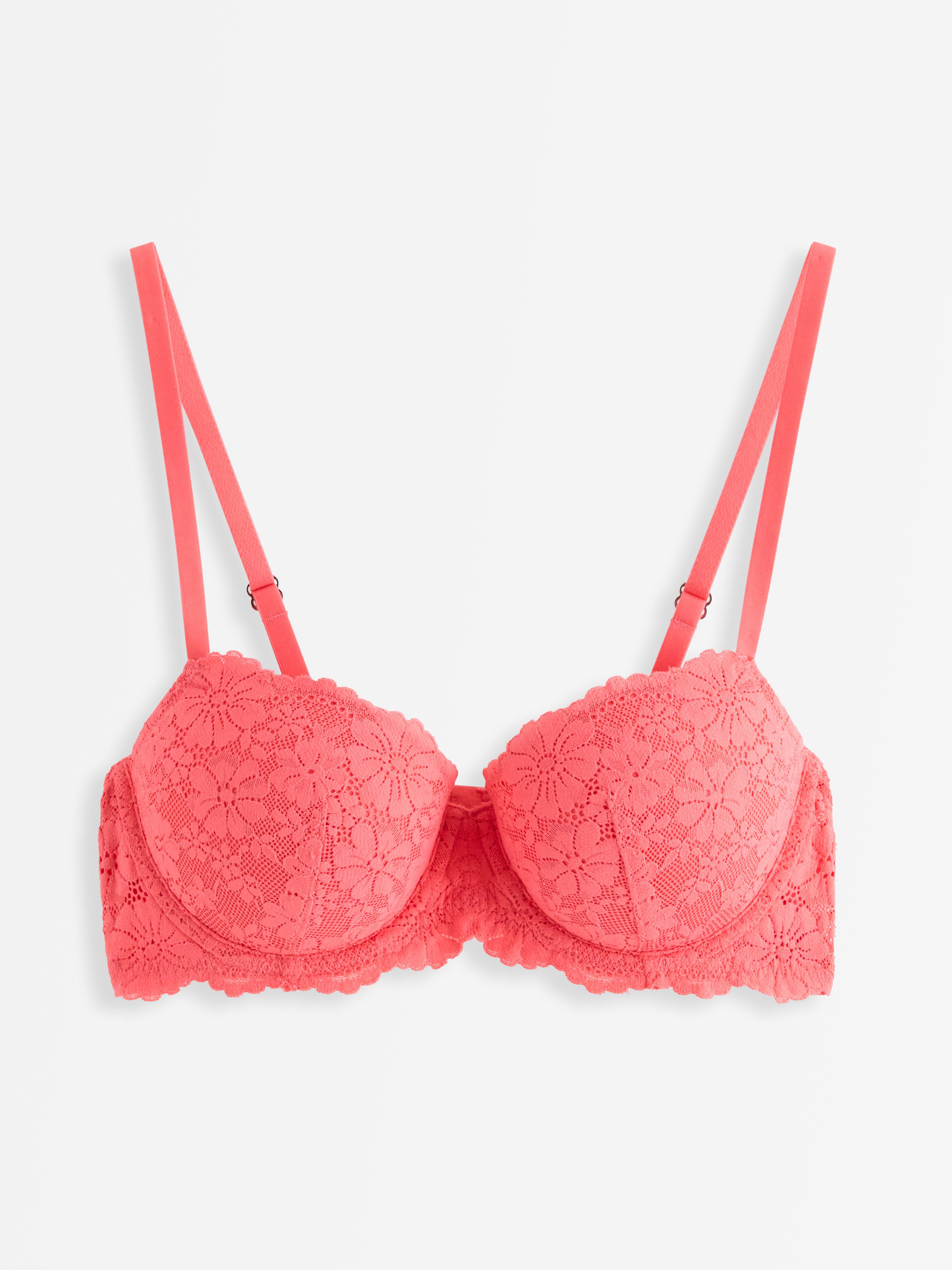 Balconette Bra - Lingerie - Coral