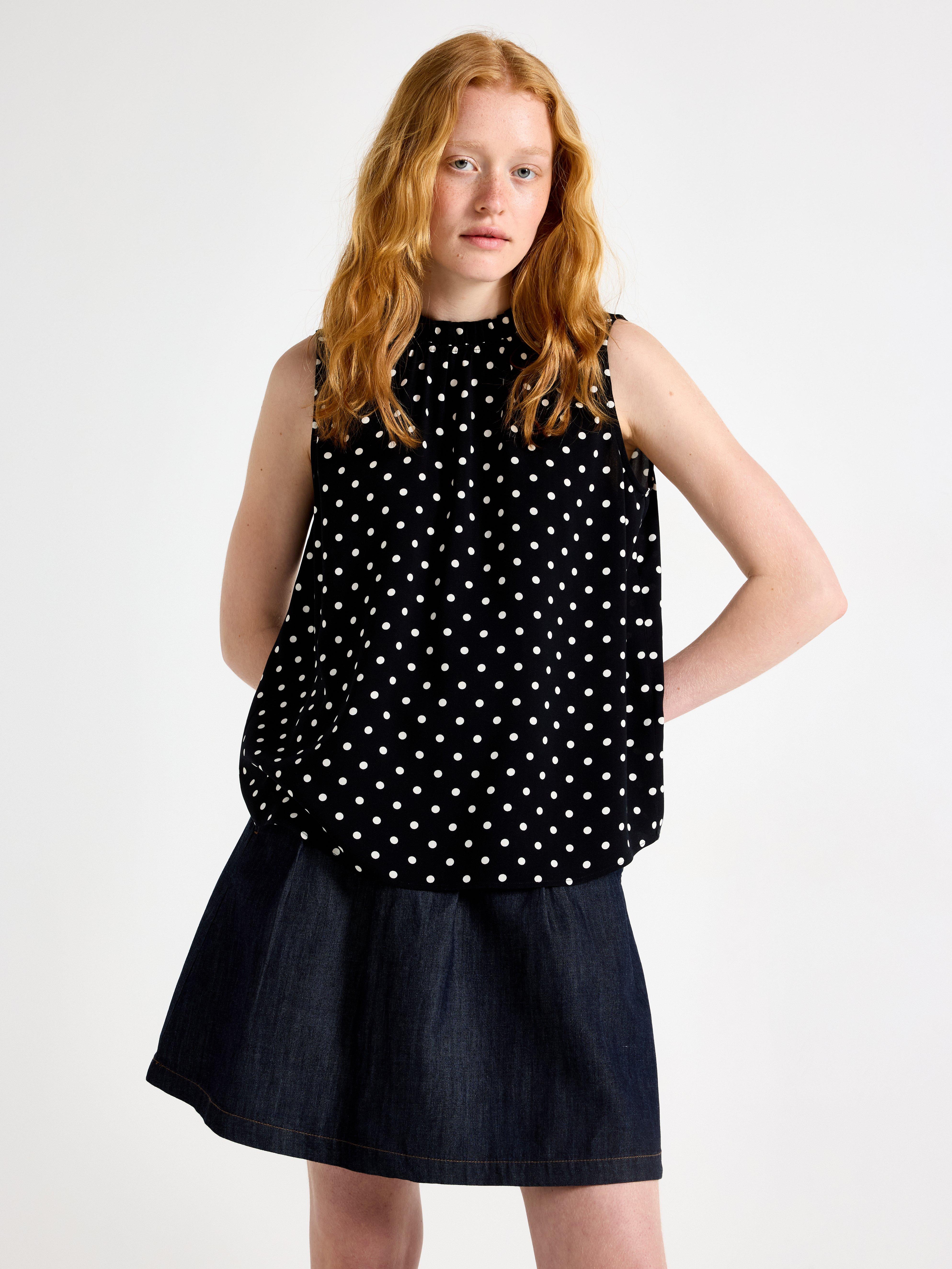 Bluse - Dame - Svart