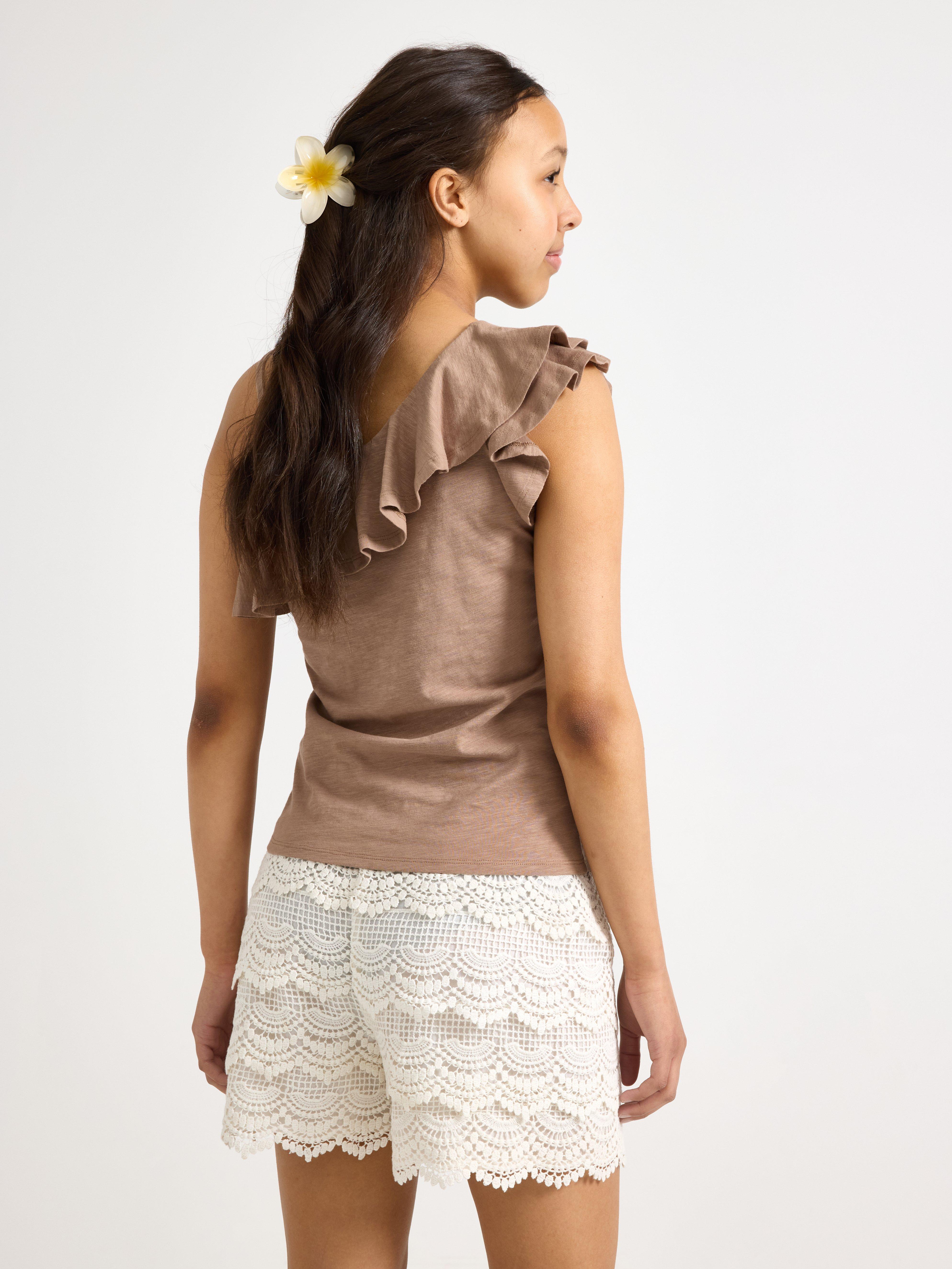 Top - Kids Wear - Brown