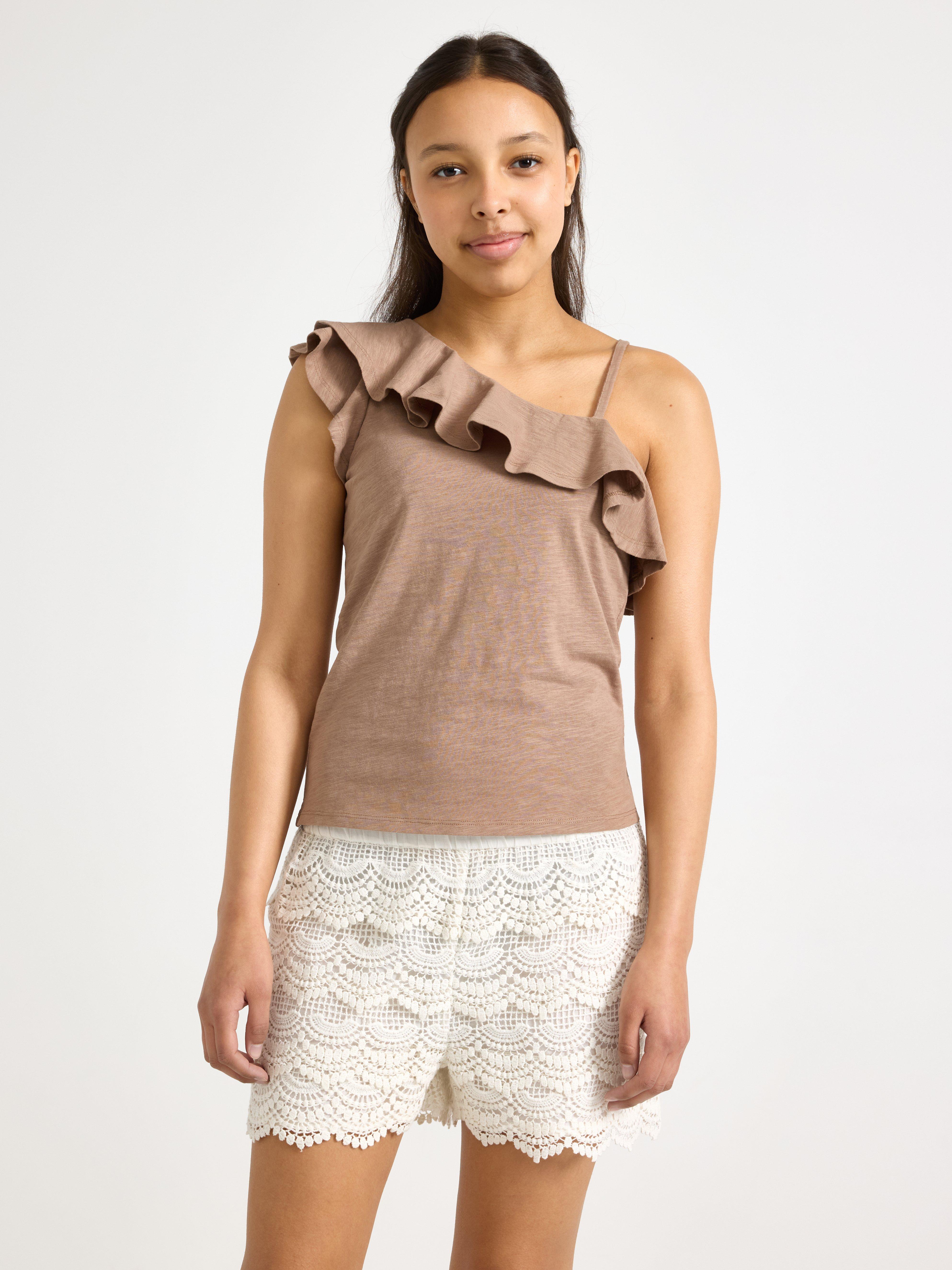 Top - Kids Wear - Brown