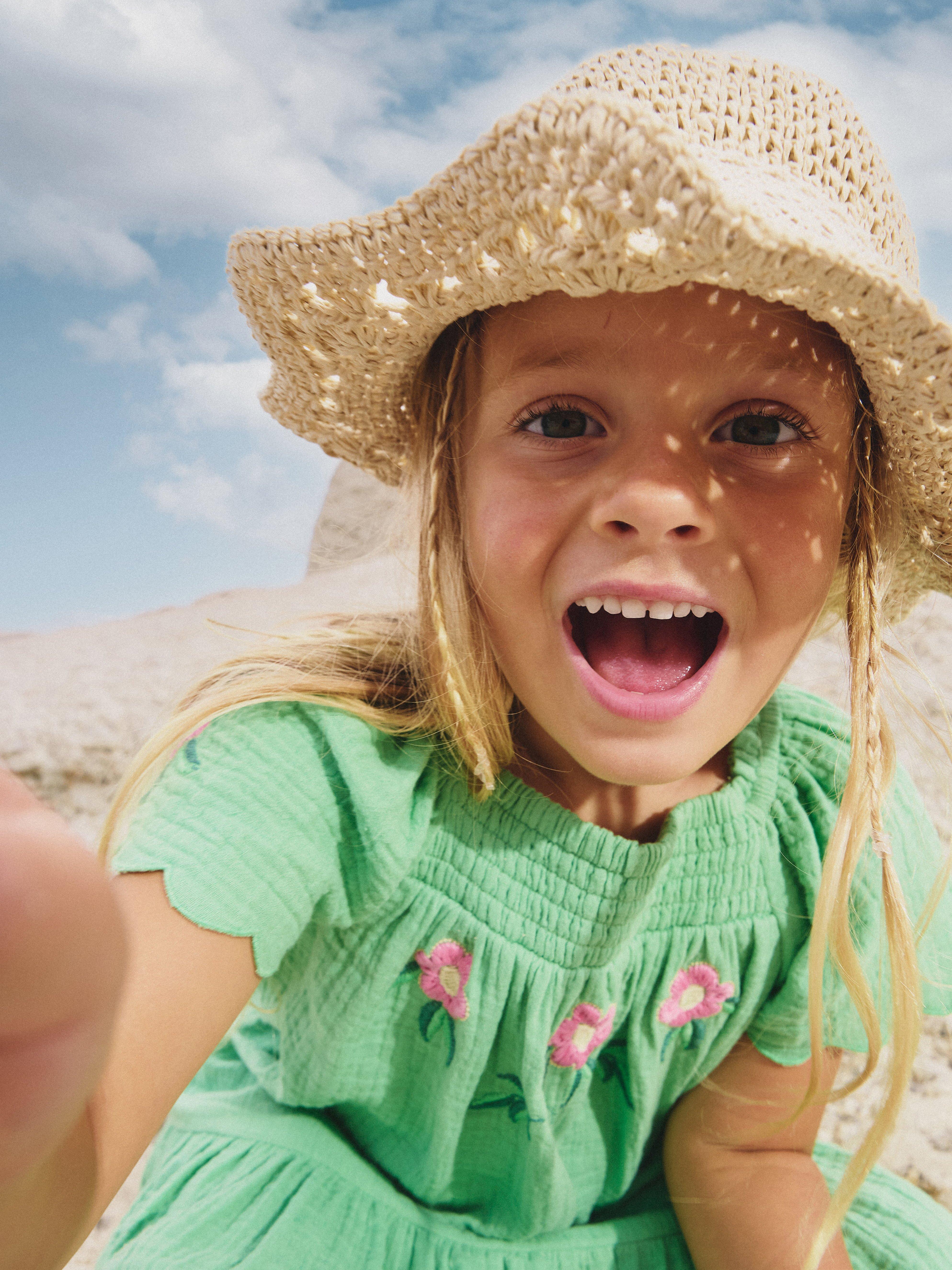 Sun Hat - Kids Wear - White