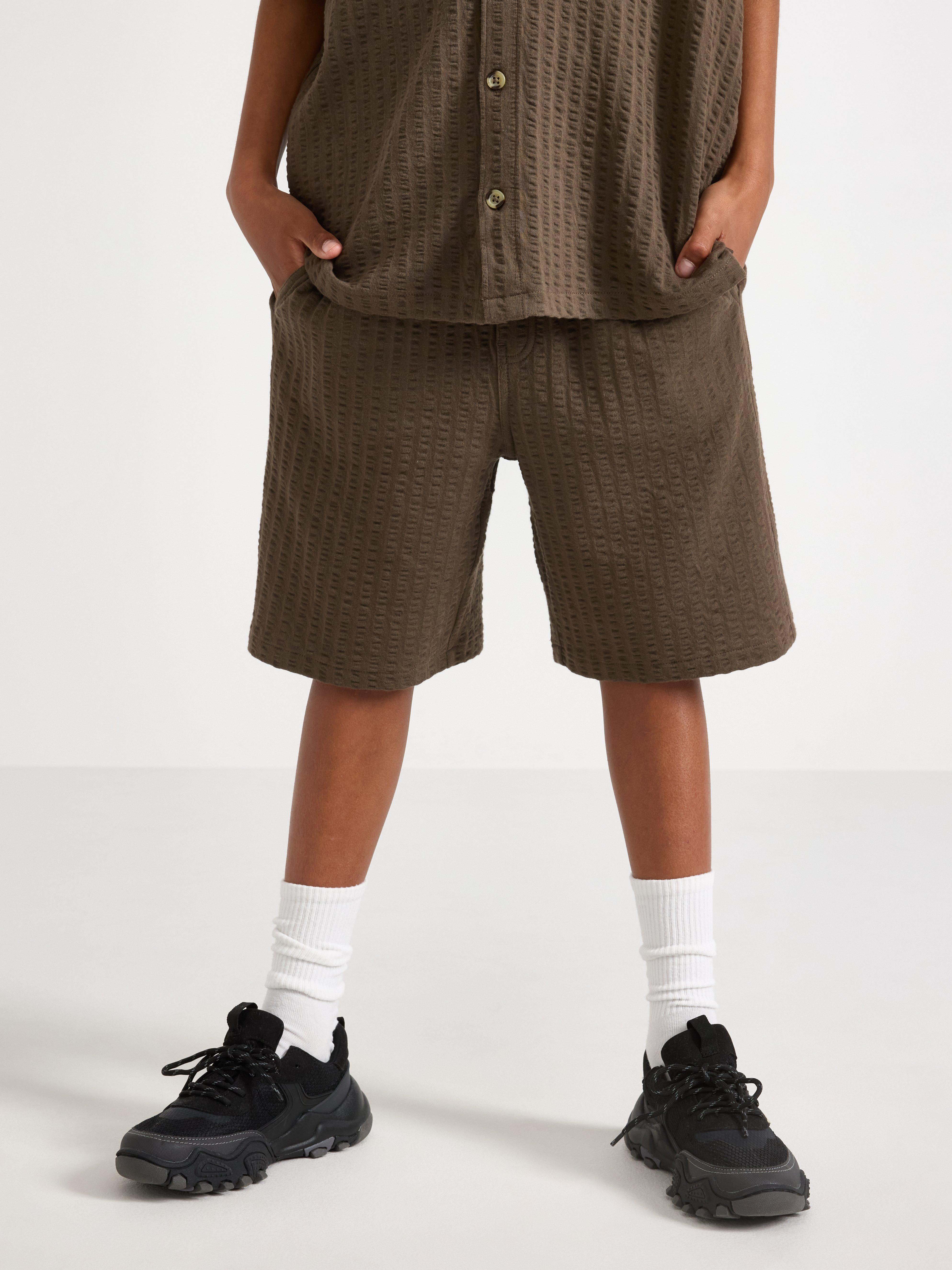 Shorts - Kids Wear - Brown