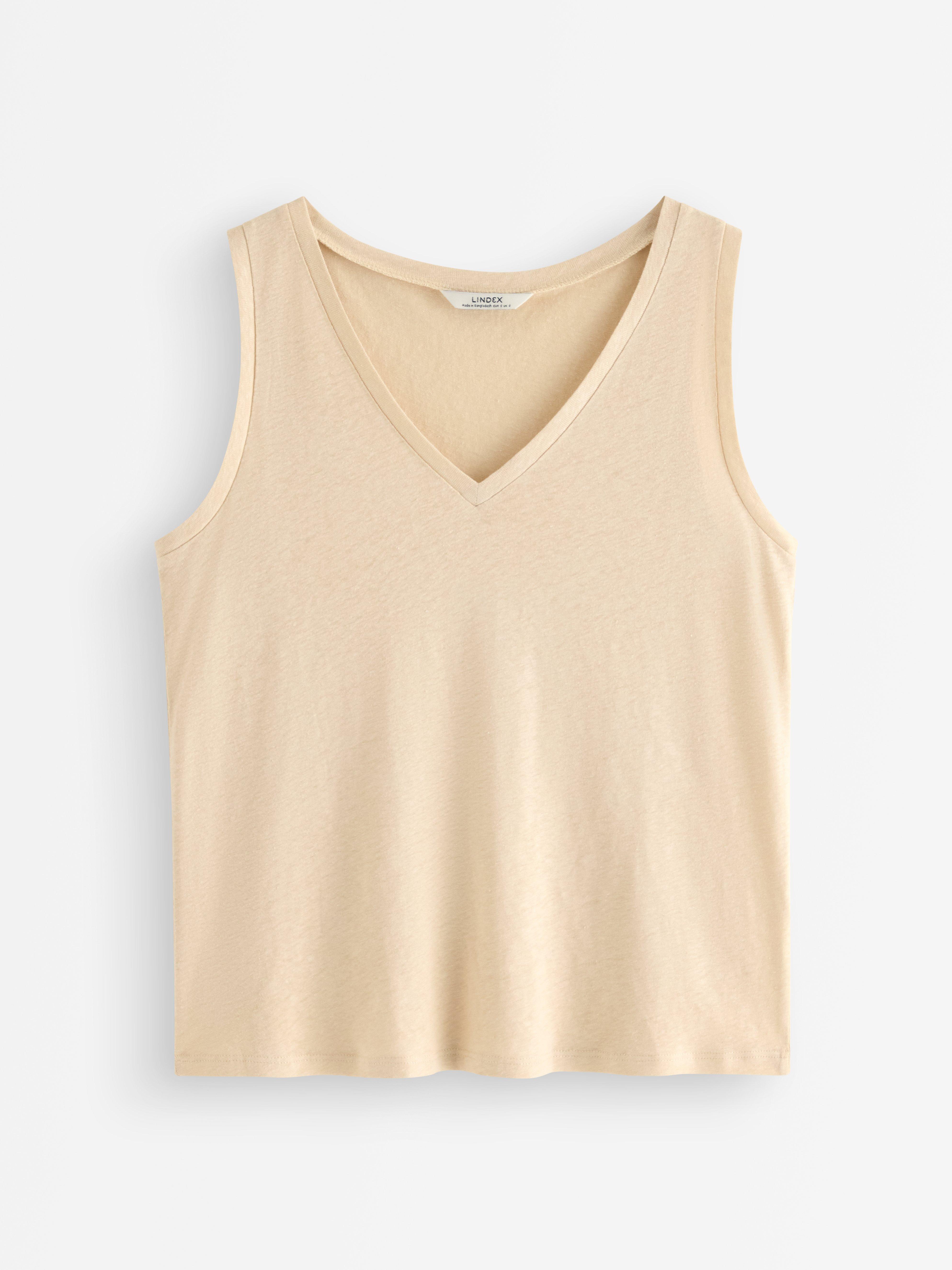 Tank Top - Womens Wear - Beige
