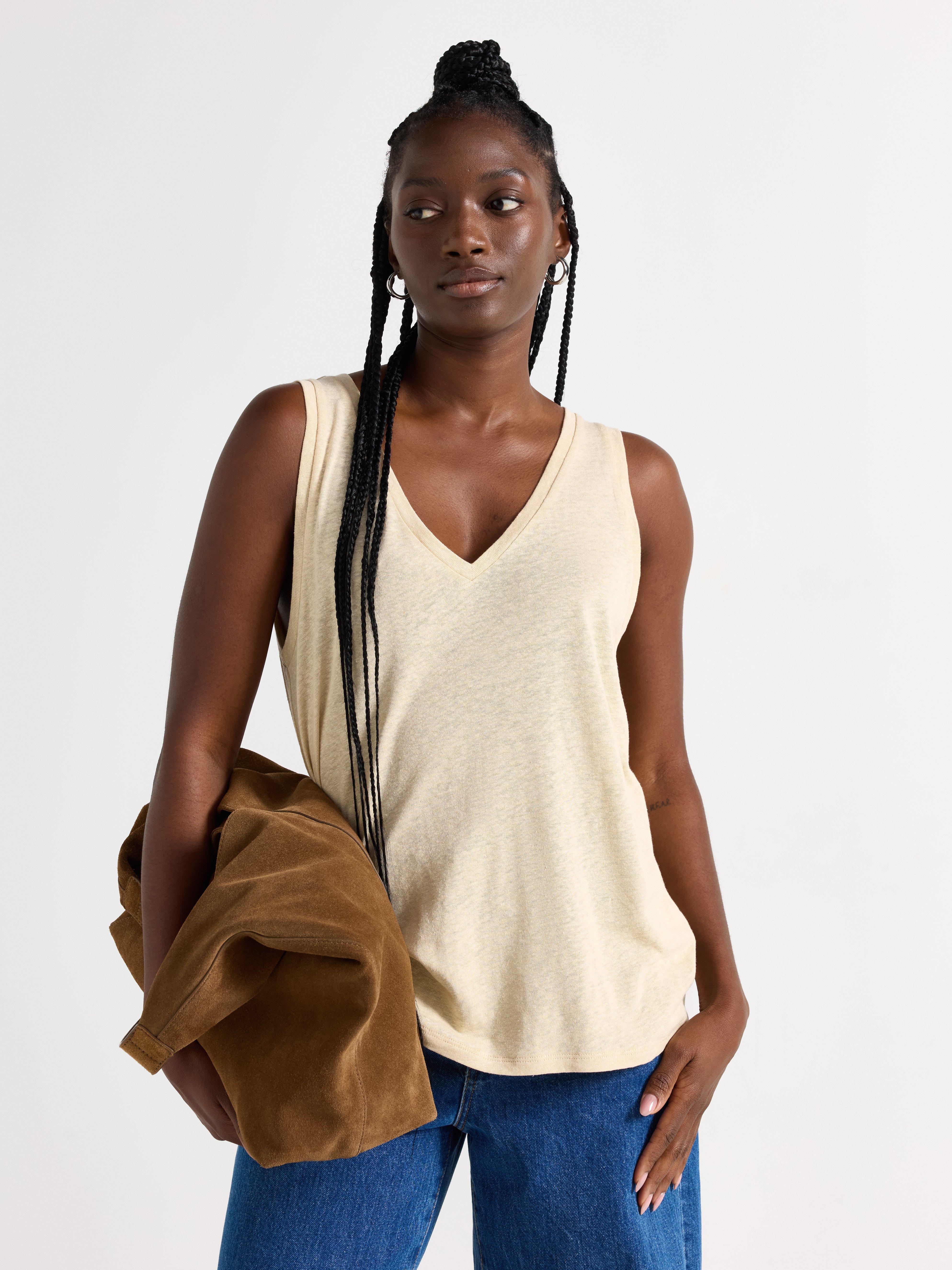 Toppi - Naiset - Beige