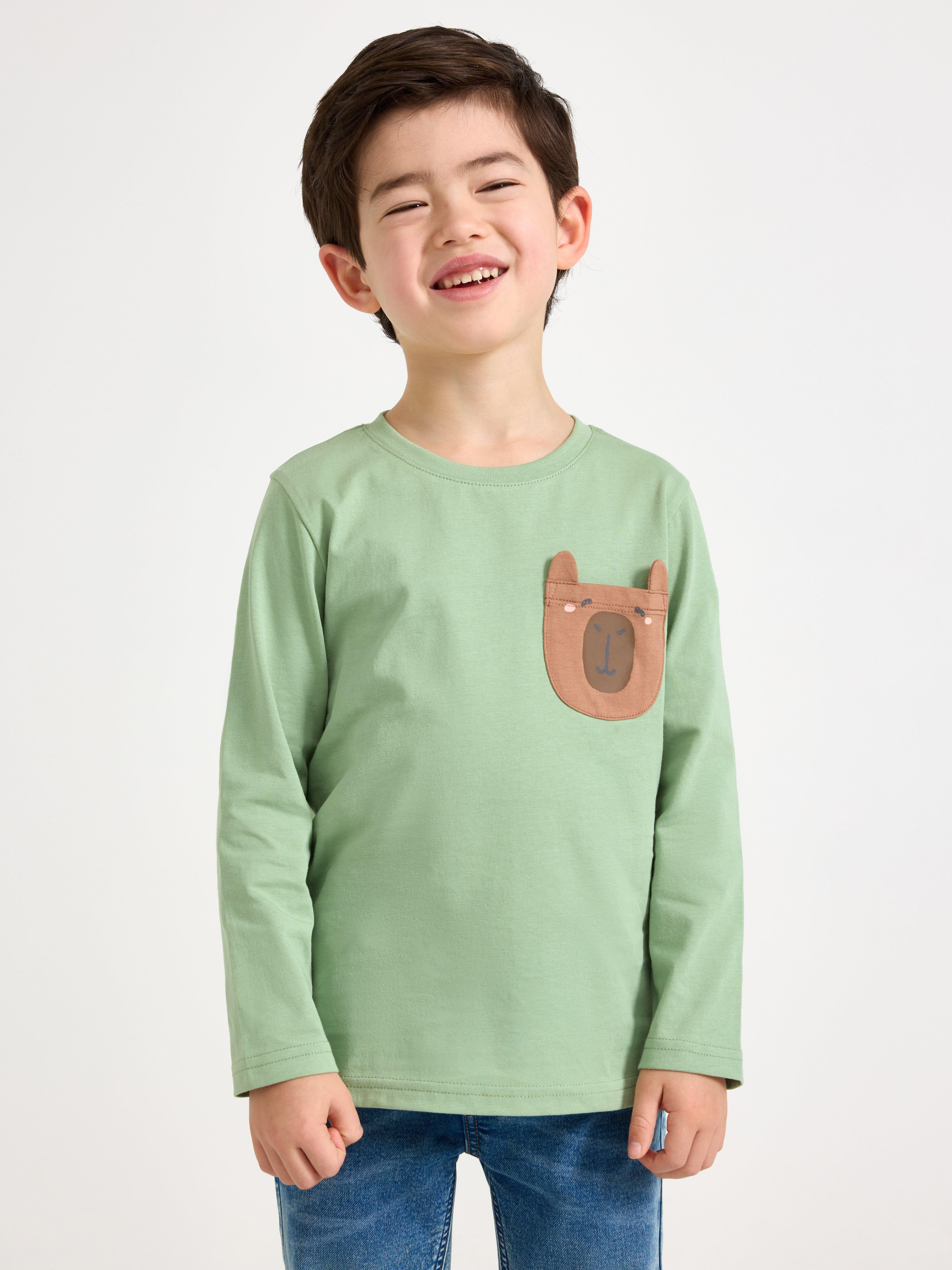Top - Kids Wear - Green