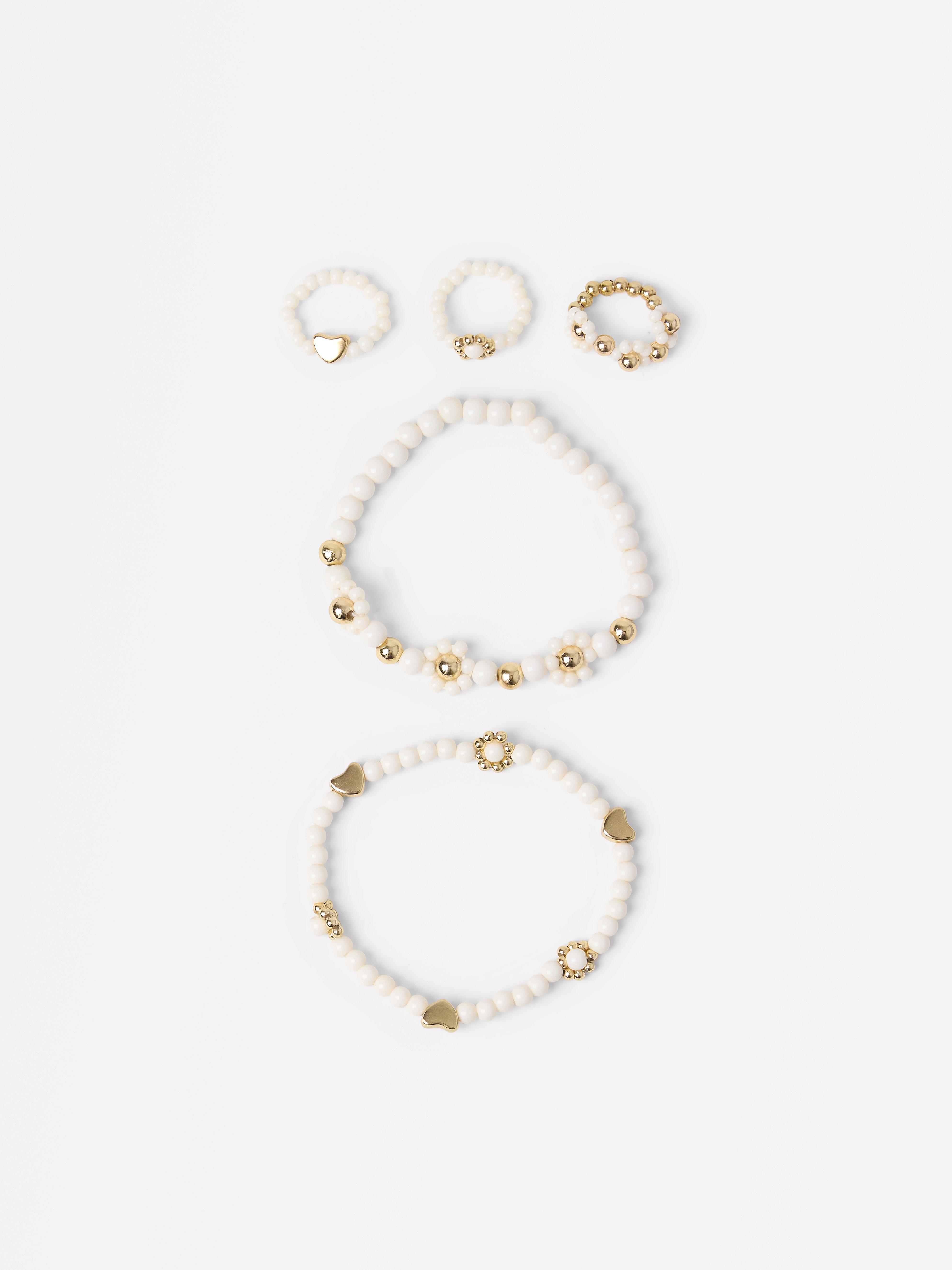 Jewellery Set - Kids Wear - White