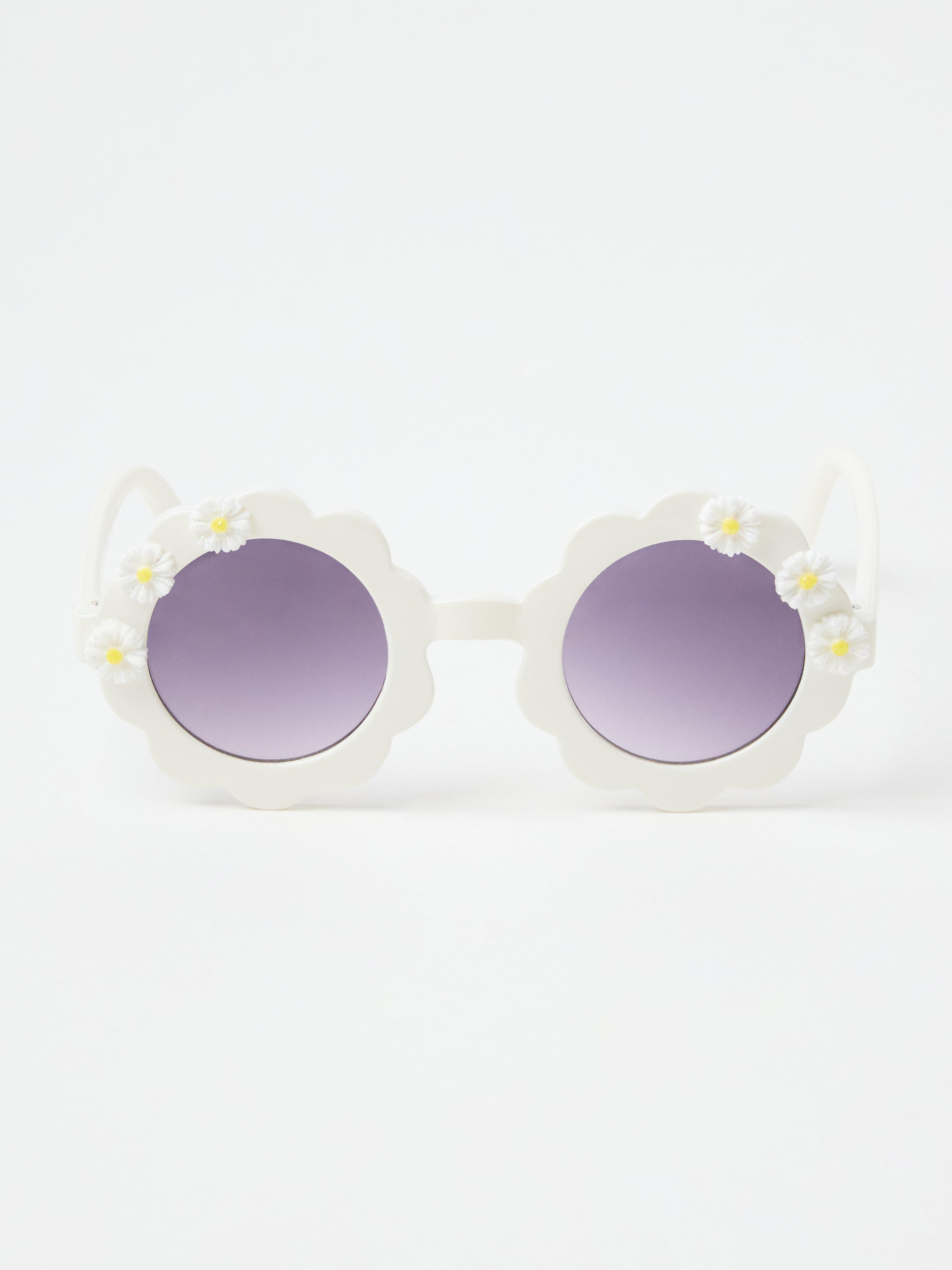 Solbriller - Barn - Hvit