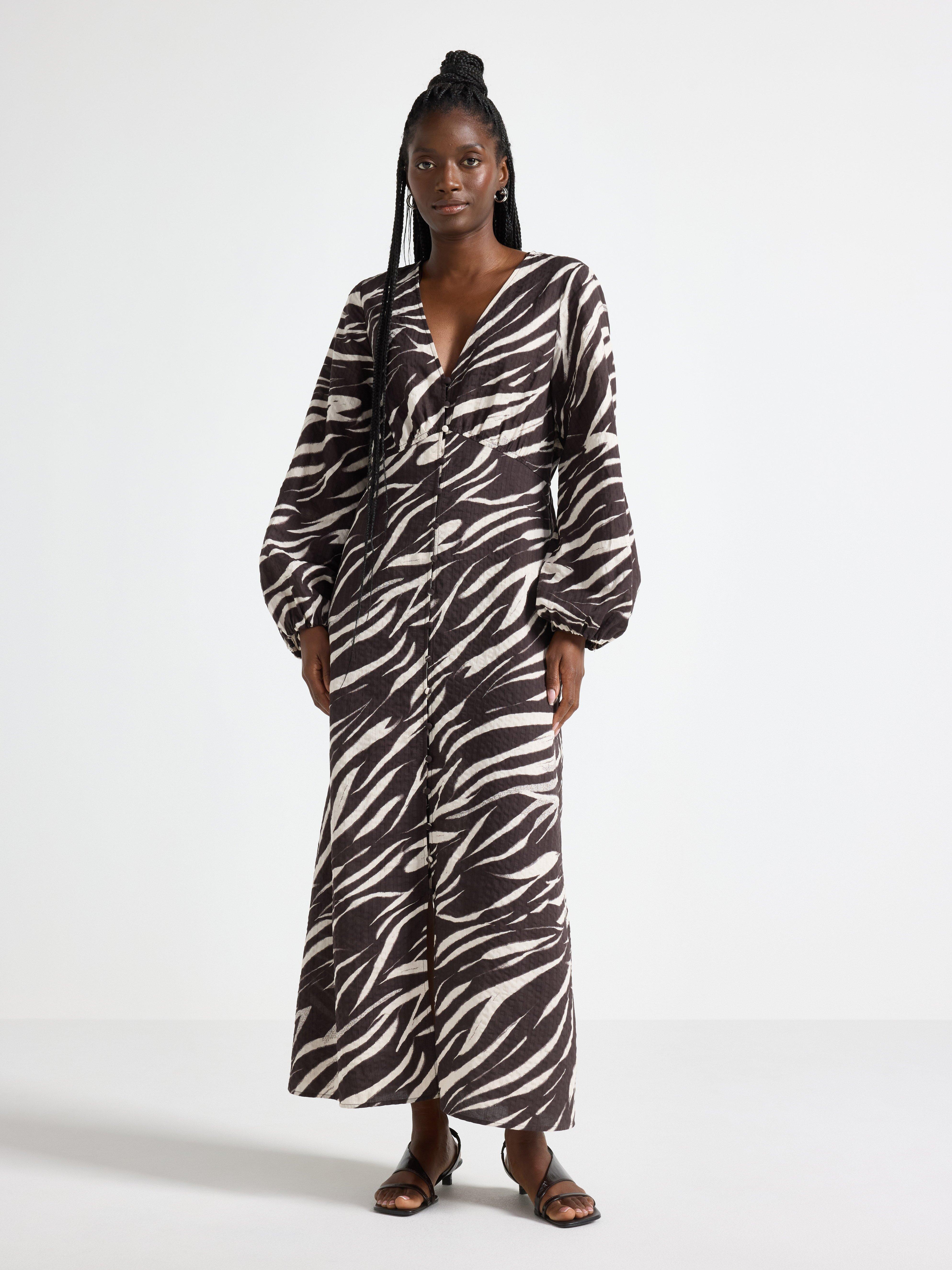 Dress - Womens Wear - Brown