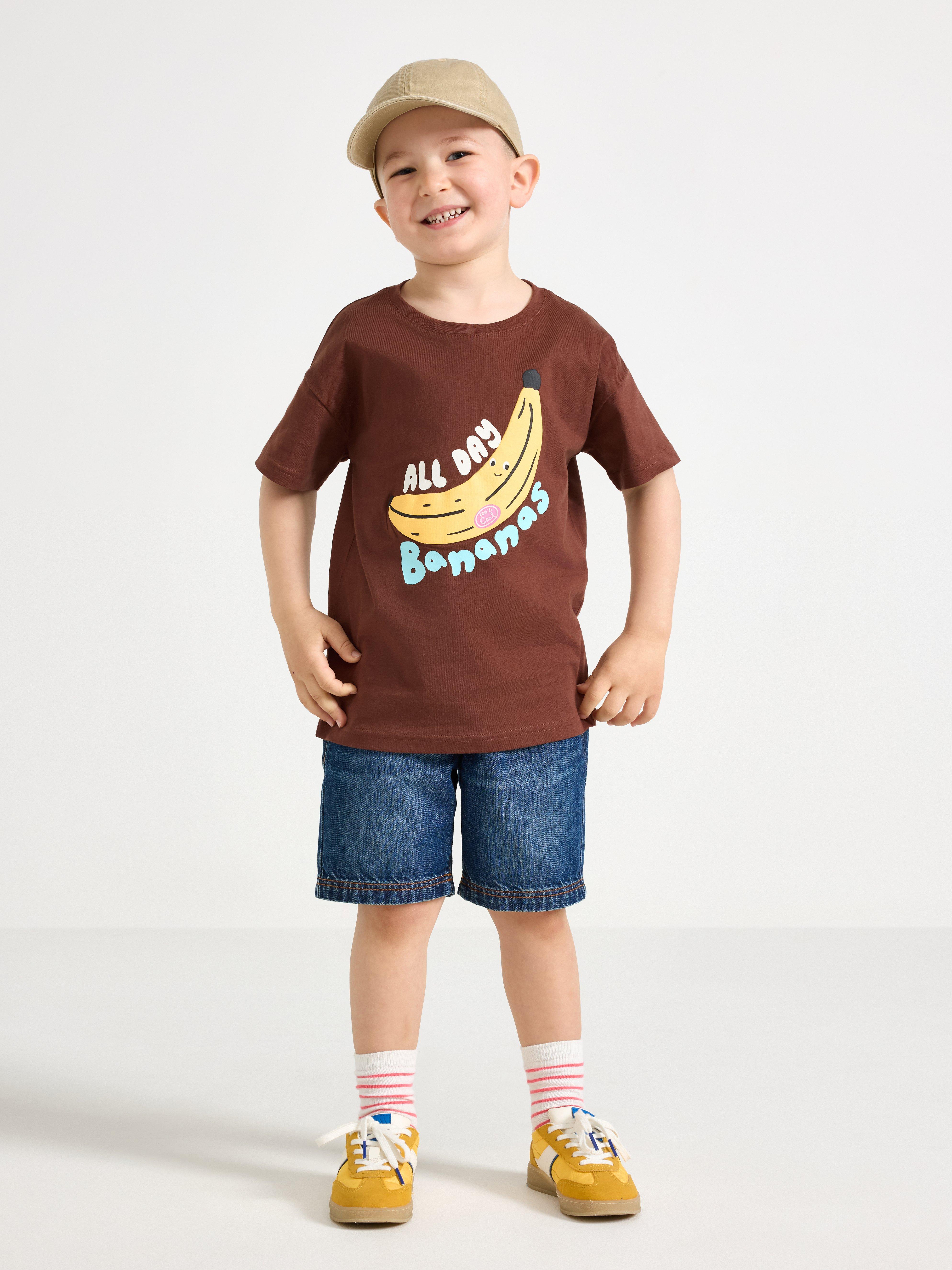 Top - Kids Wear - Brown