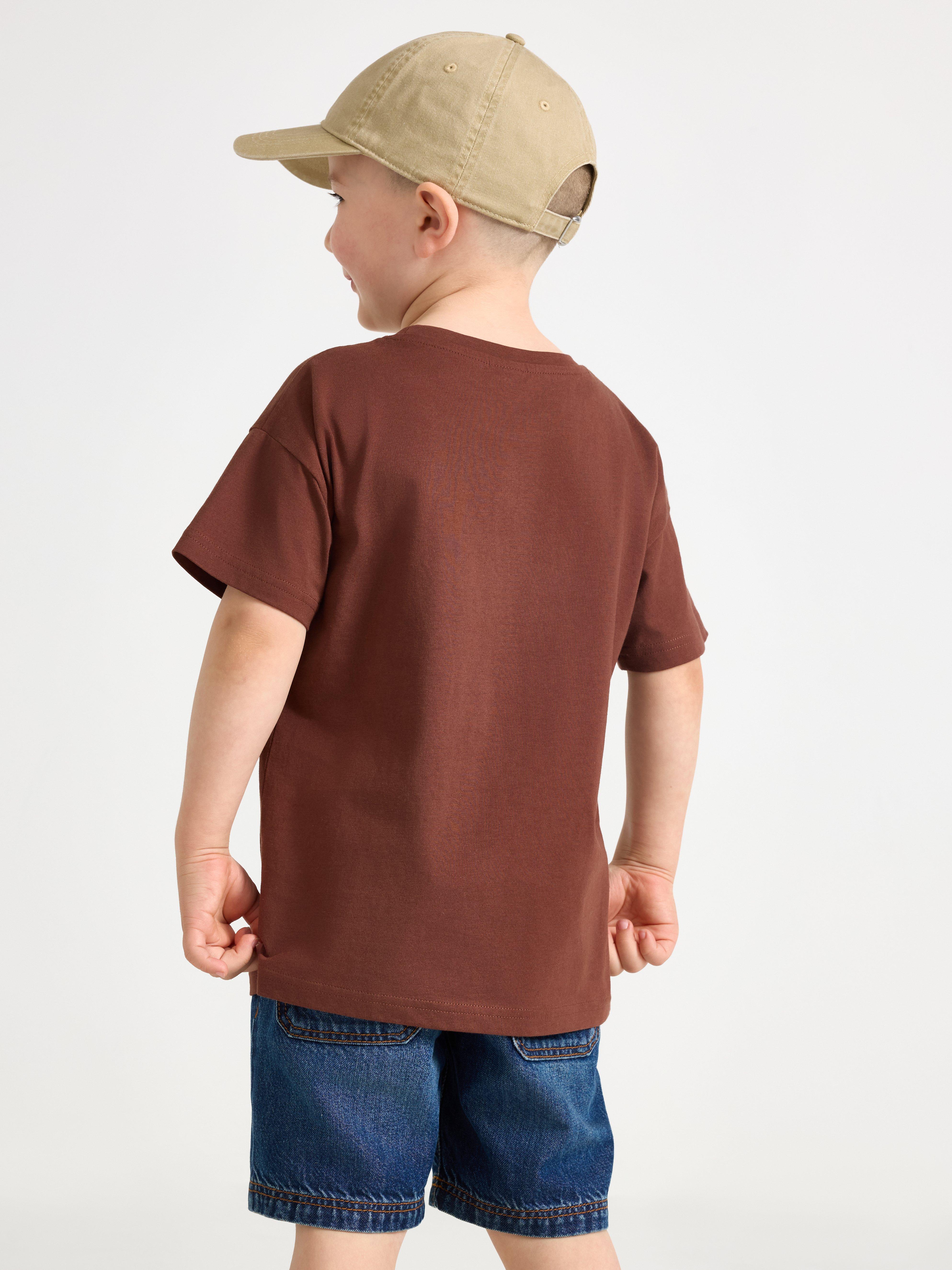 Top - Kids Wear - Brown