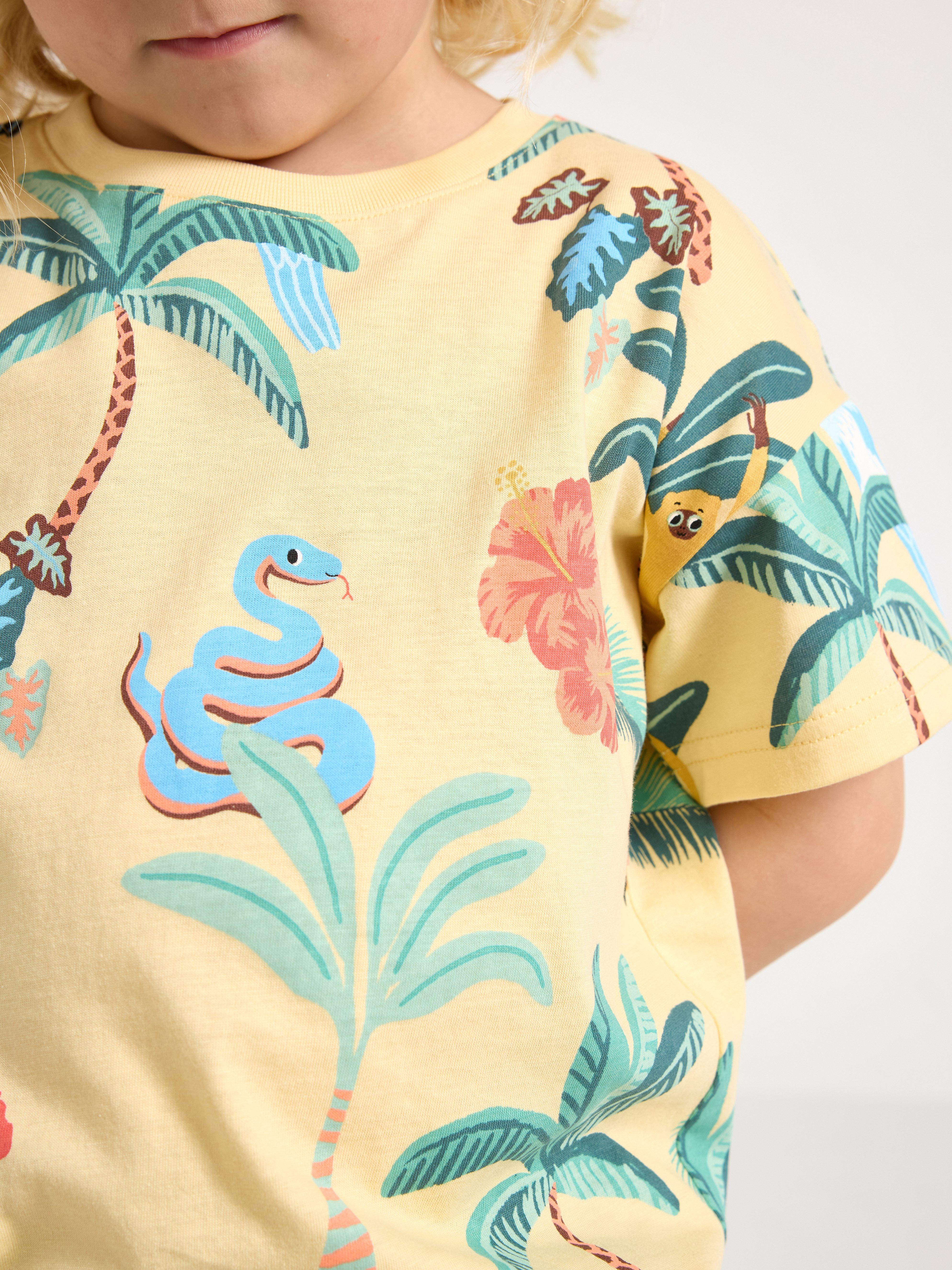 Top - Børn - Gul