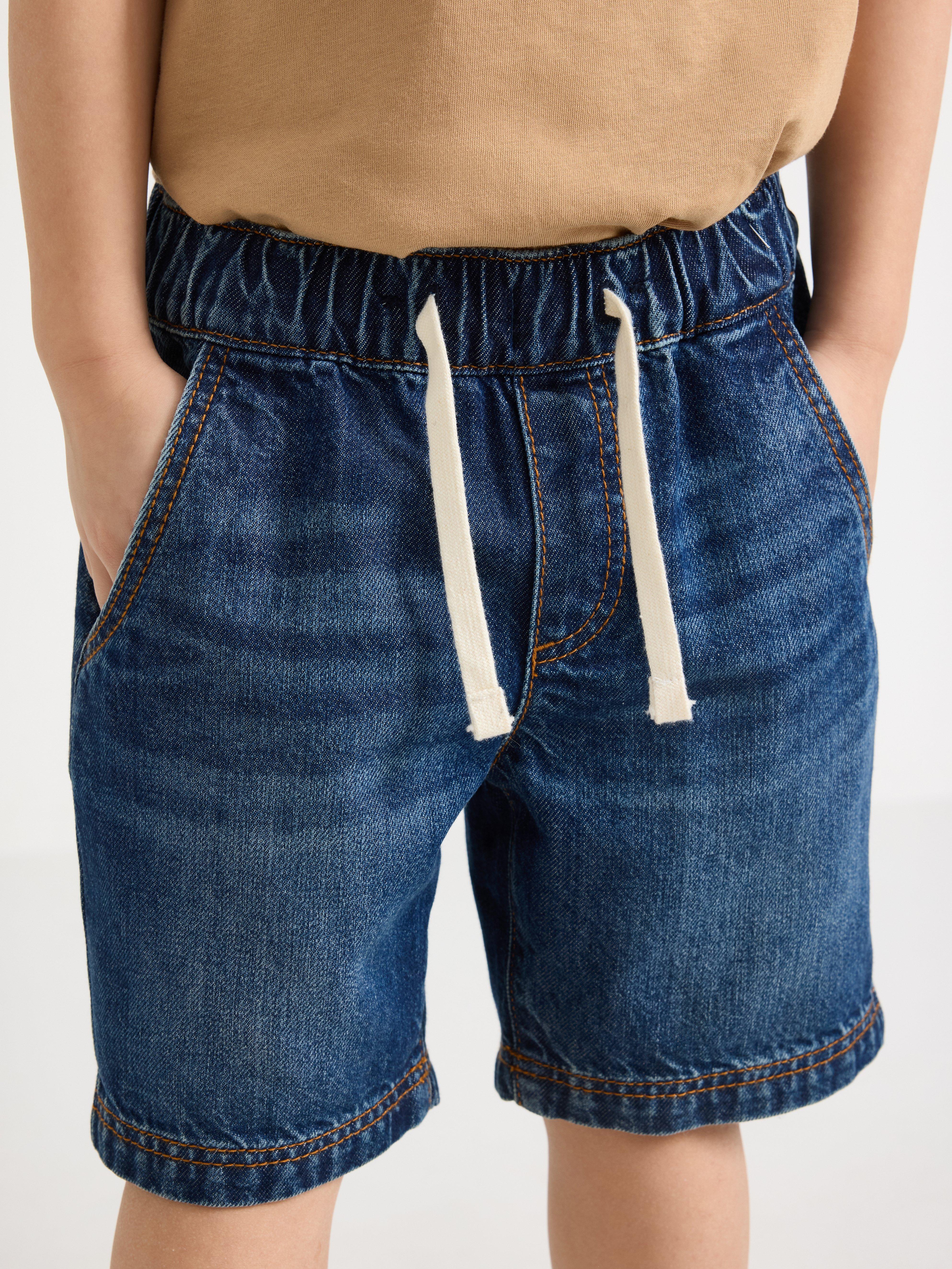 Shorts - Barn - Blå