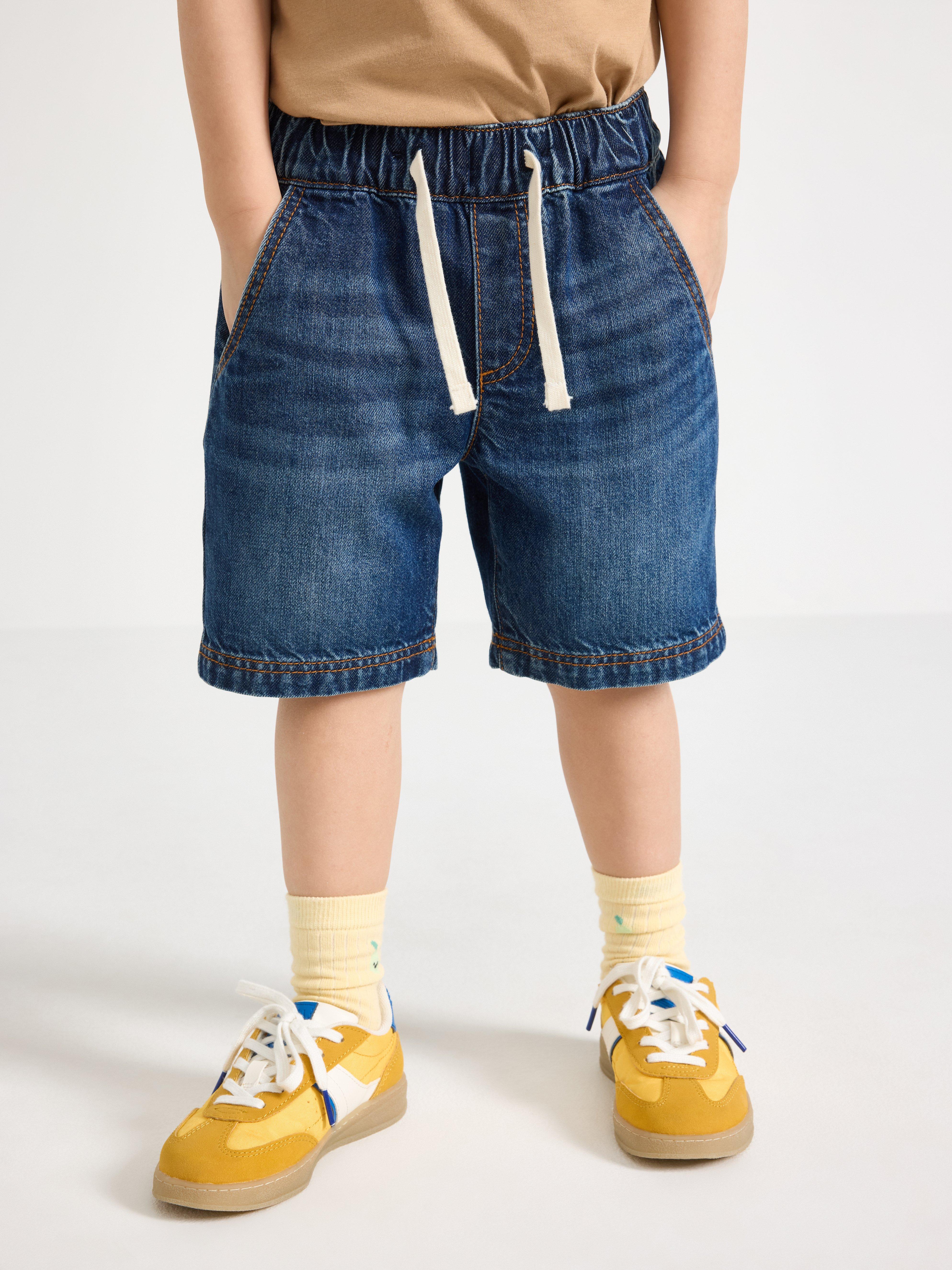 Shorts - Barn - Blå