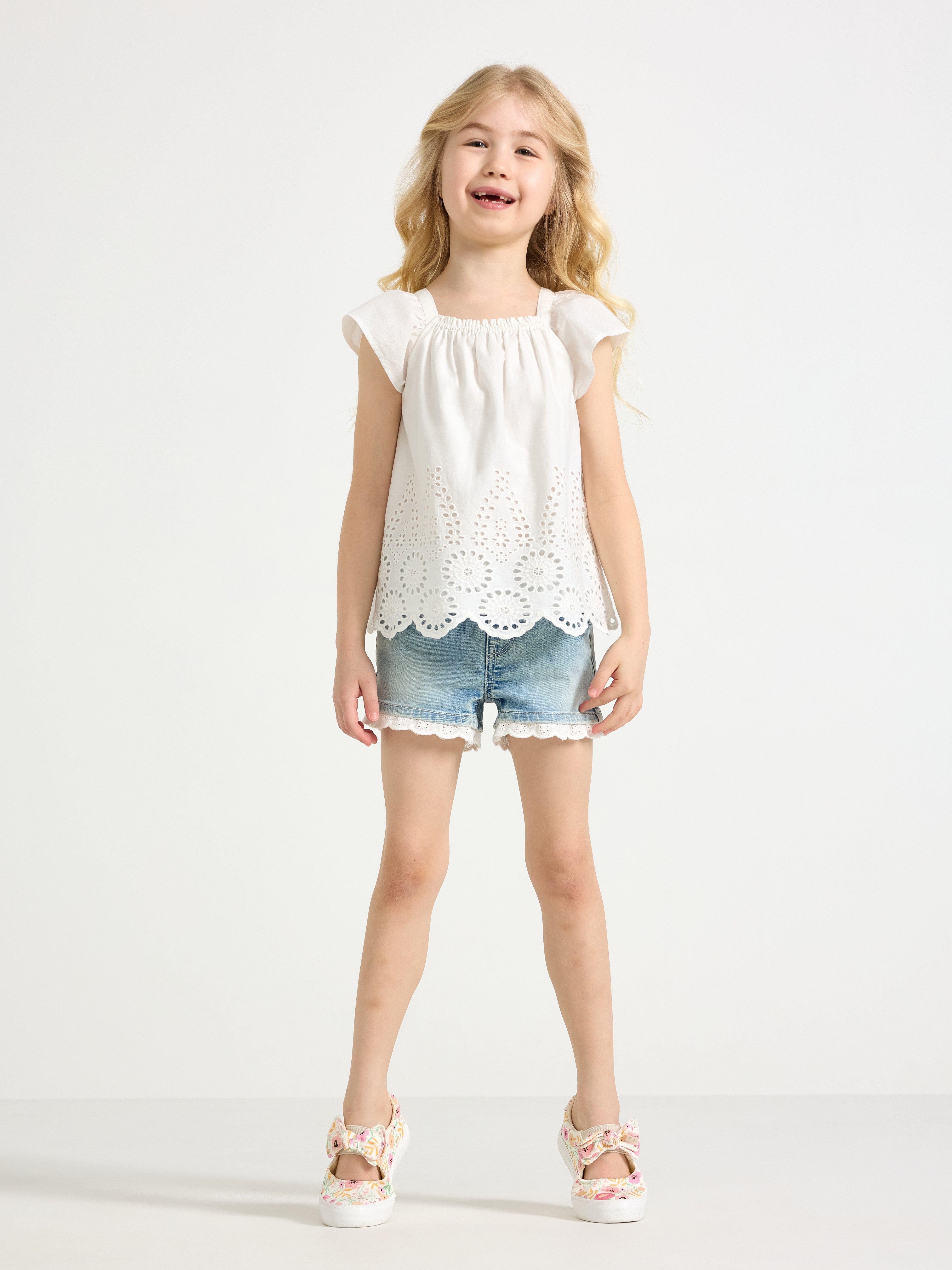 Shorts - Børn - Blå