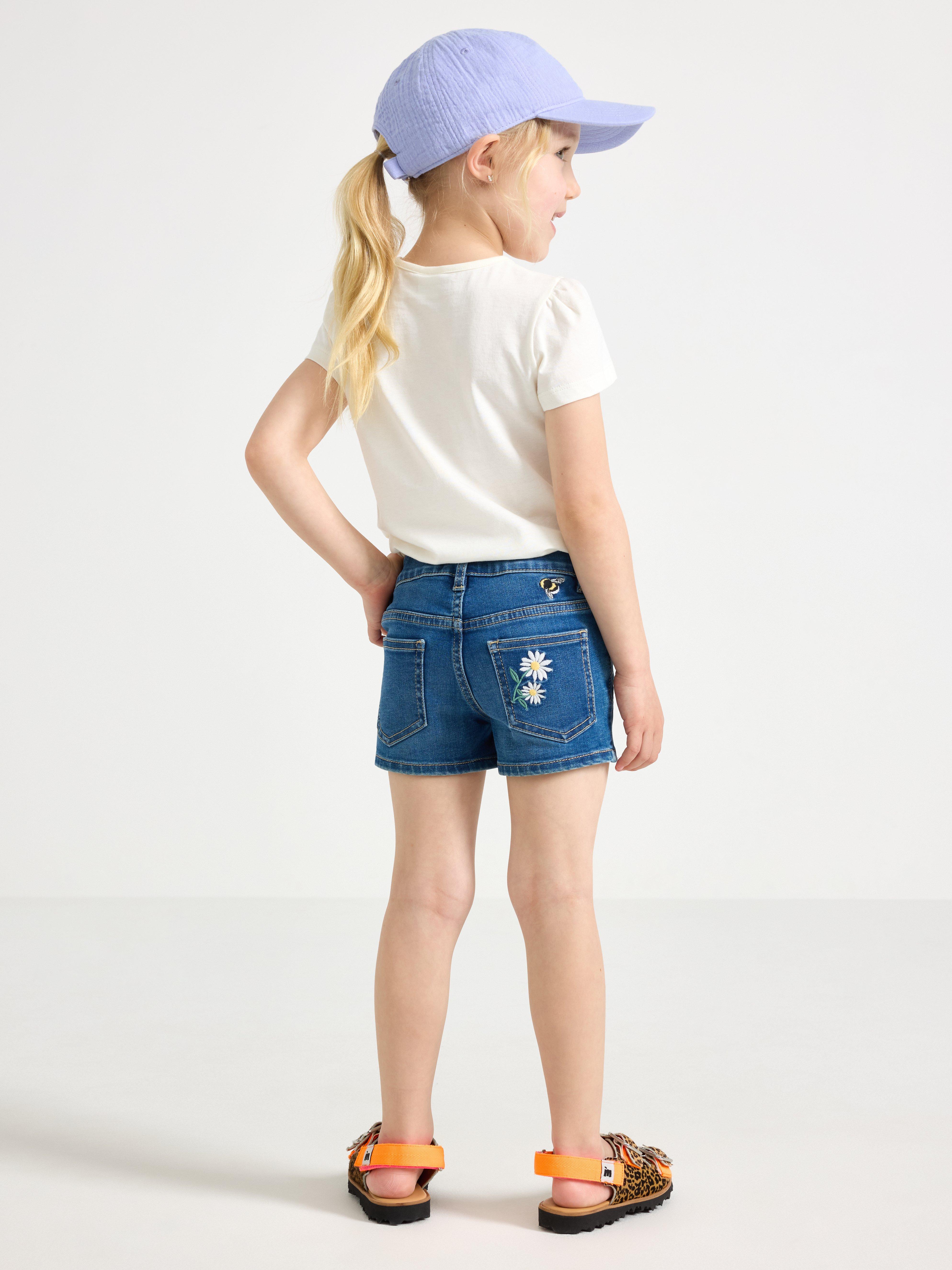 Shorts - Barn - Blå