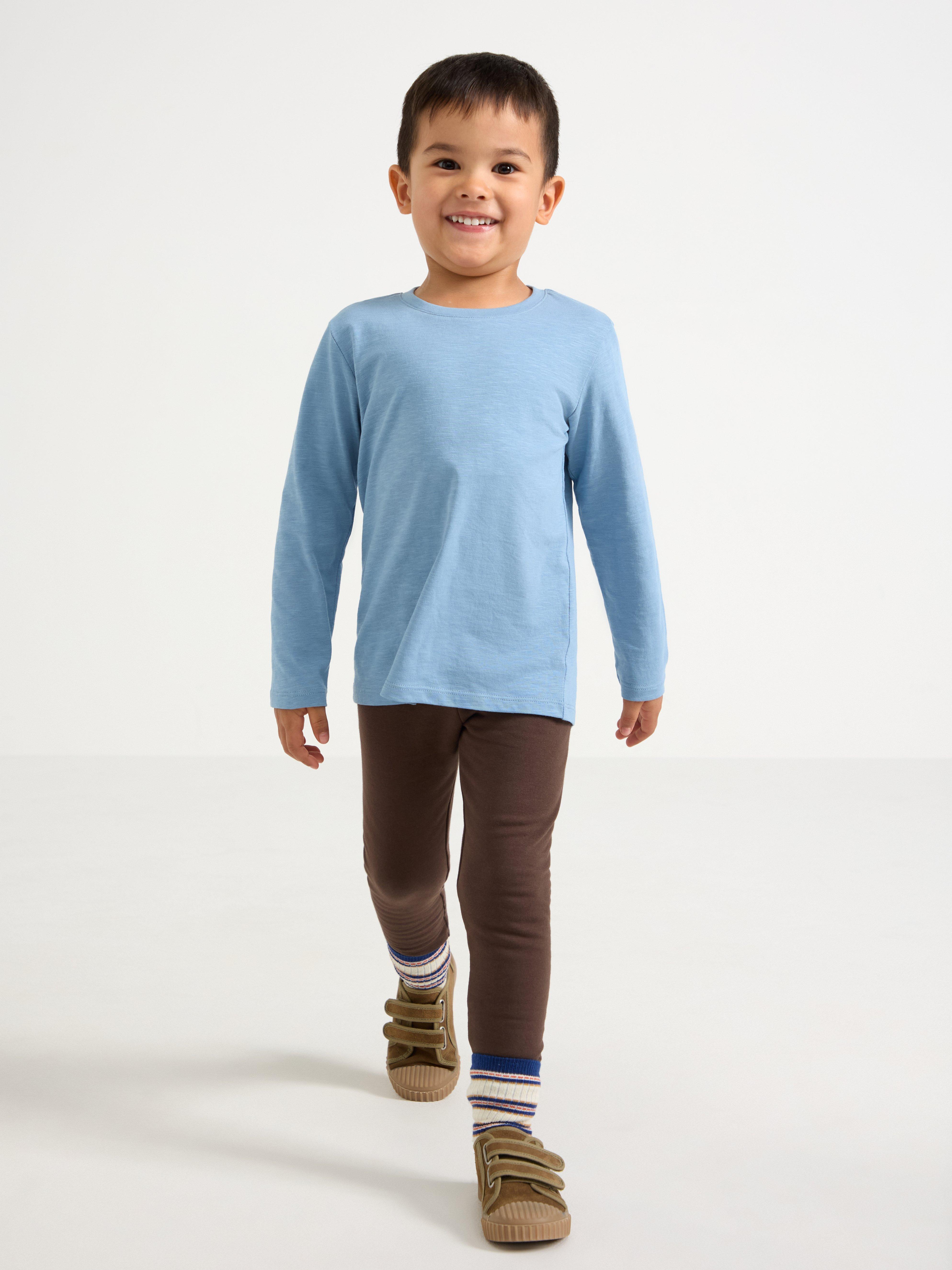 Top - Børn - Blå