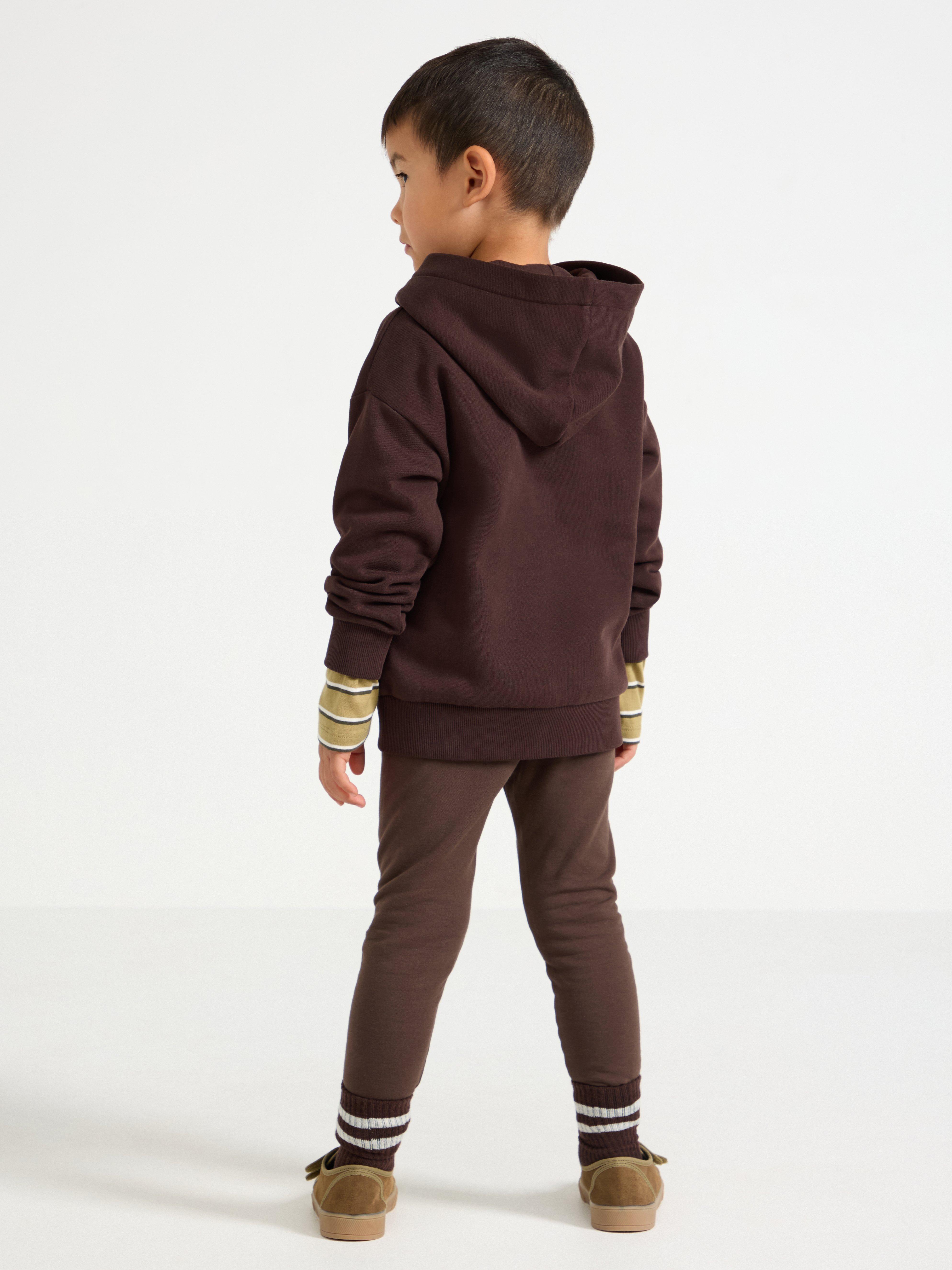 Leggings - Barn - Brun